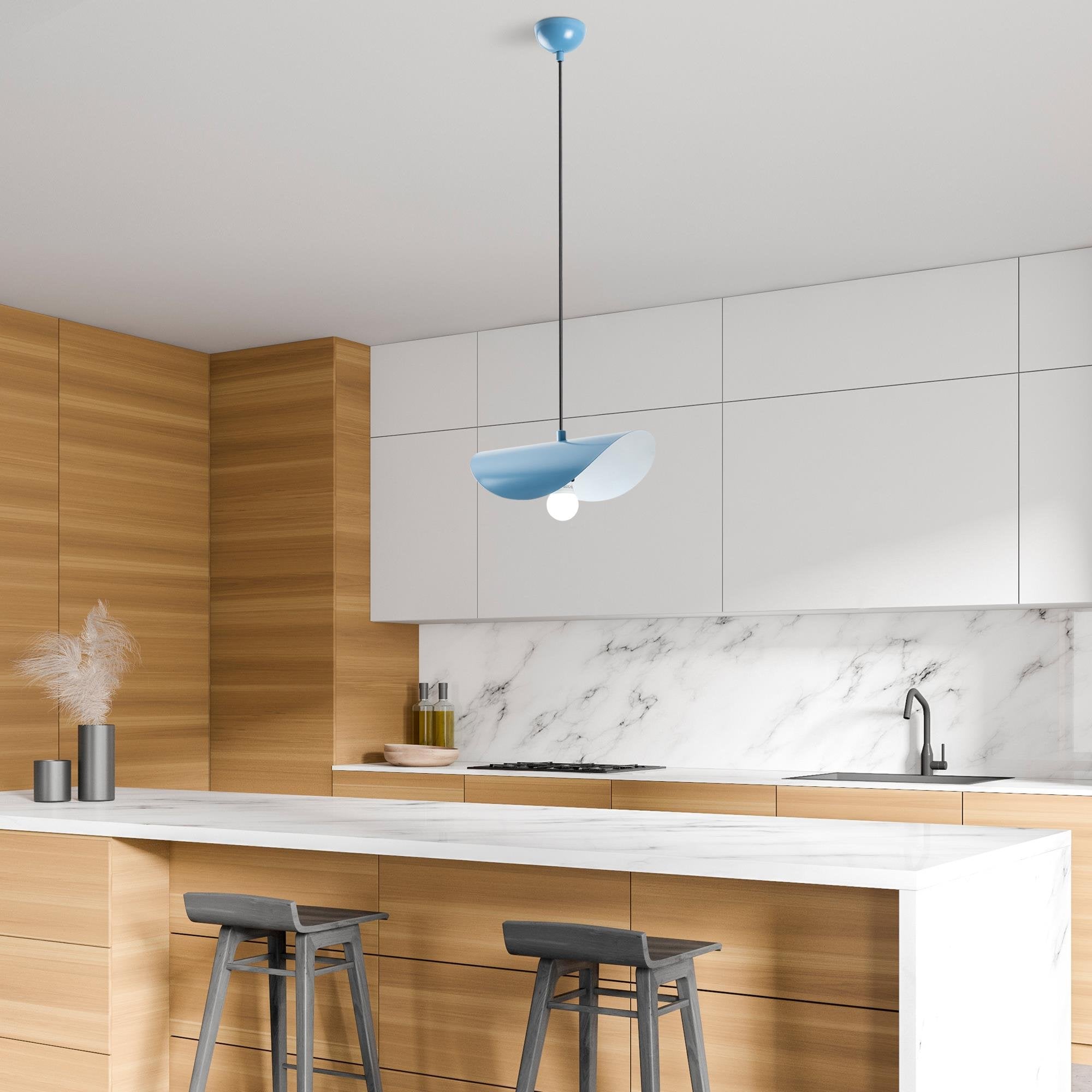 Eğer MR 830 Açık Mavi Sıvama Sarkıt Aydınlatma | ByLamp