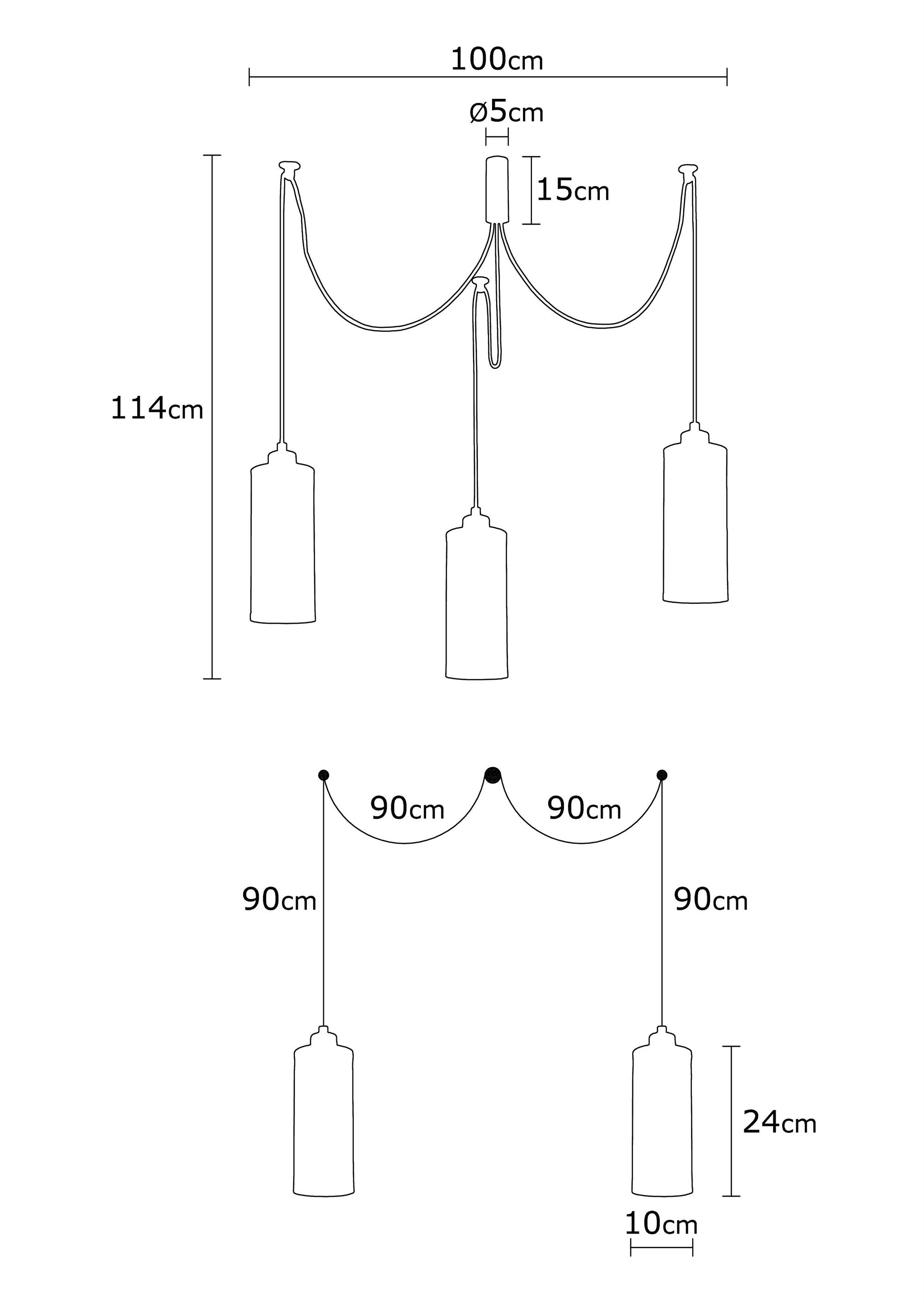 Elek N 979 Tel Sarkıt Aydınlatma | ByLamp