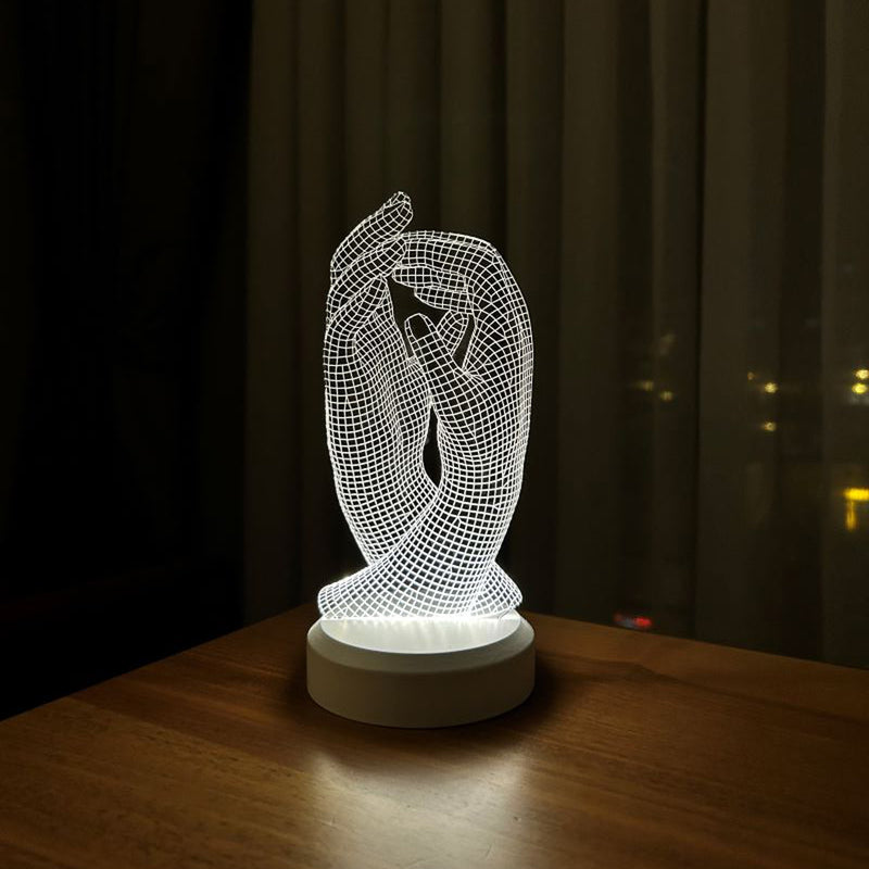 3D Hände Geschenk Led Lampe