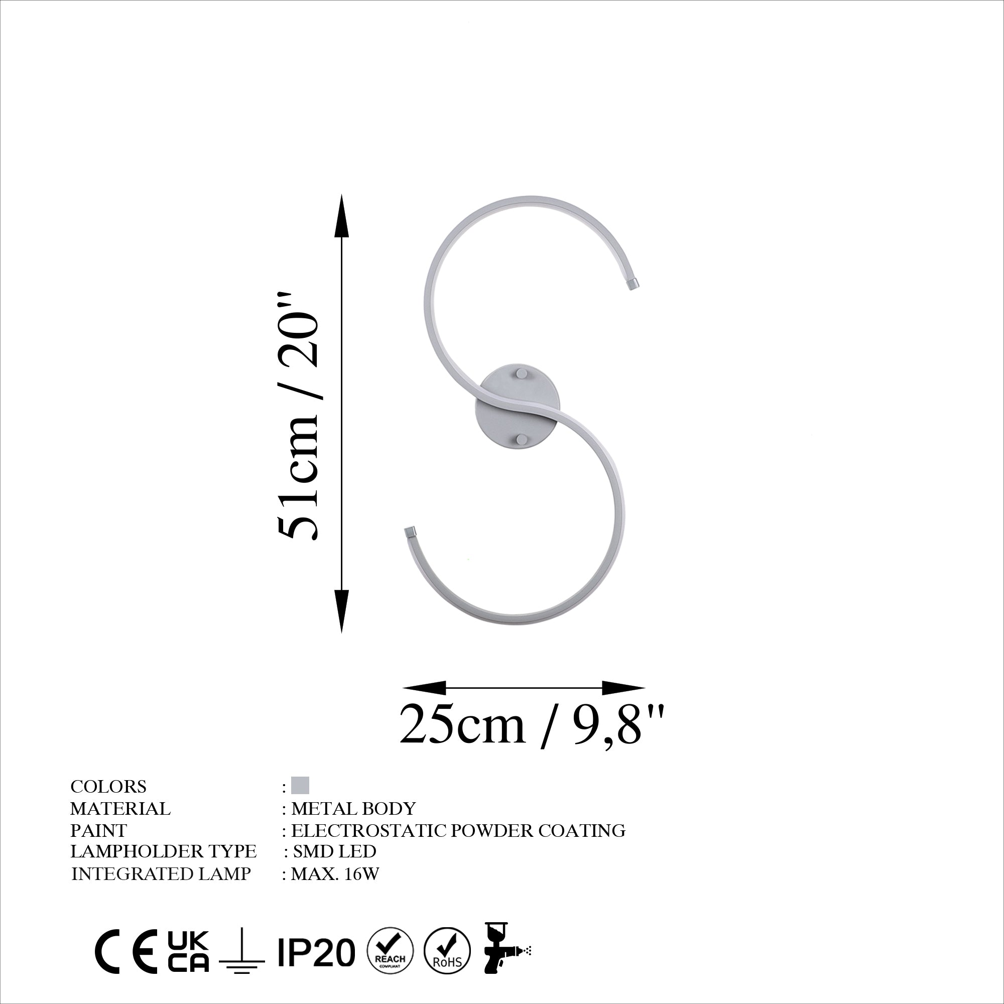 Es 13581 Led Aplik | ByLamp