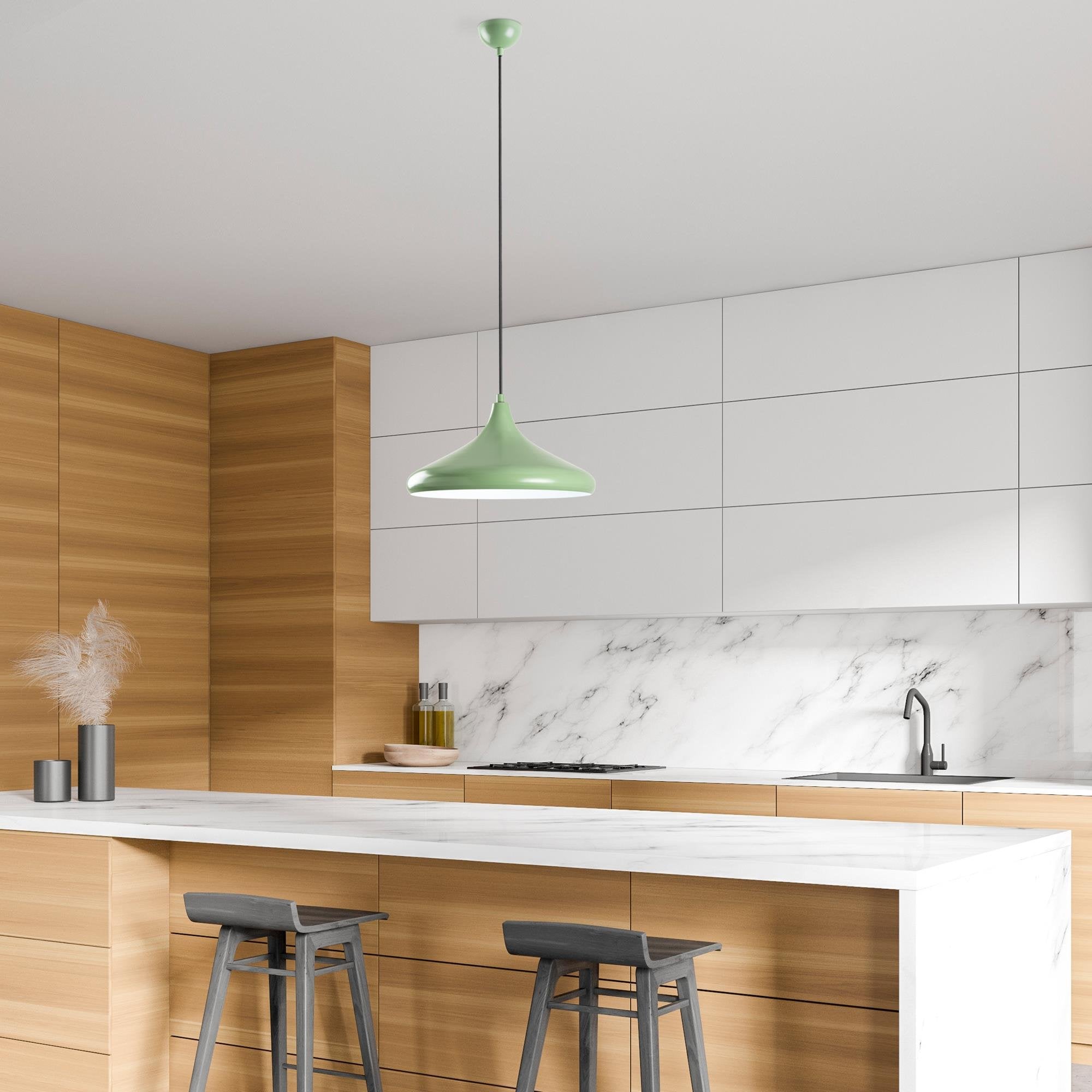 Eyşan 207 Mint Yeşili Sıvama Sarkıt Aydınlatma | ByLamp