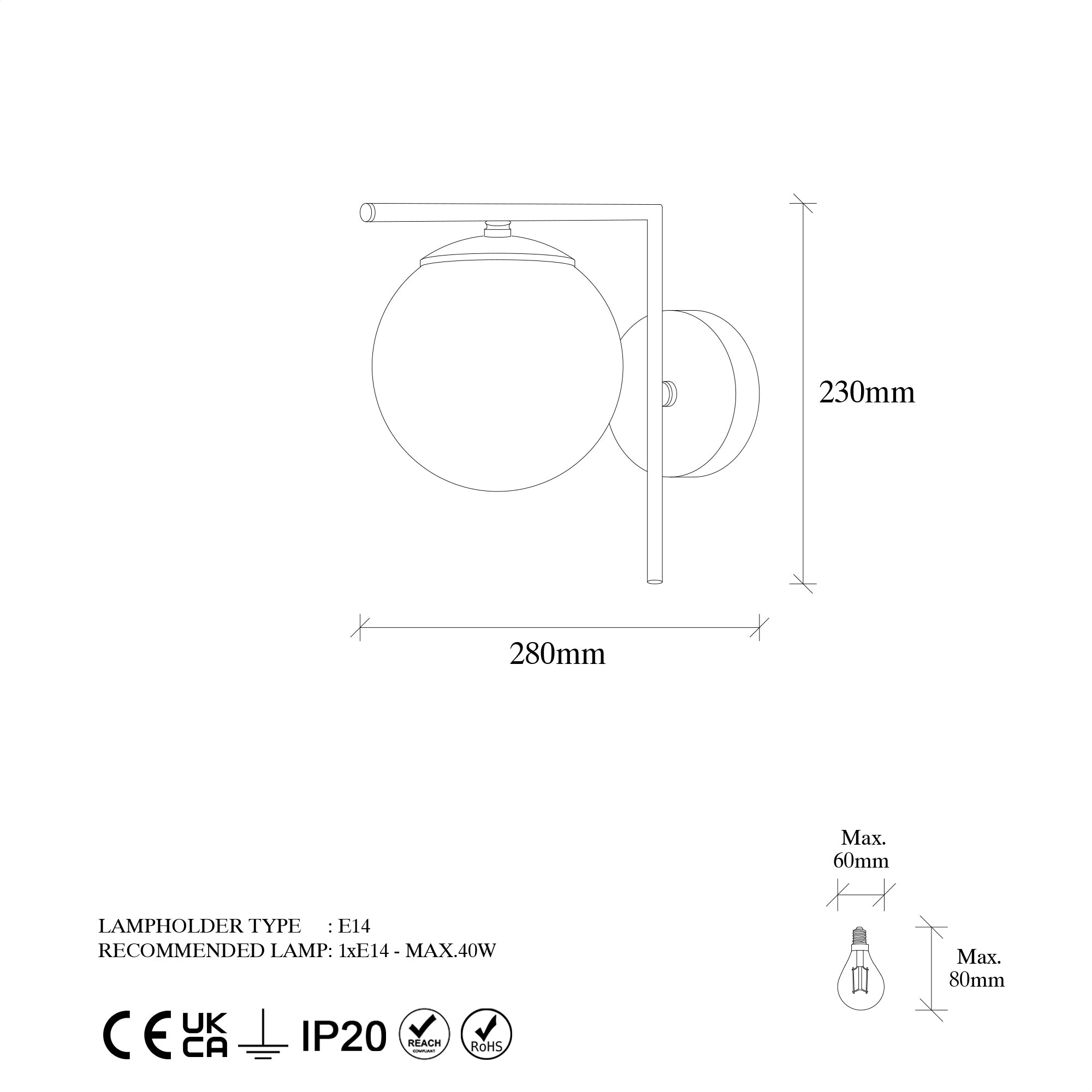 Flos 7141 Cam Aplik | ByLamp