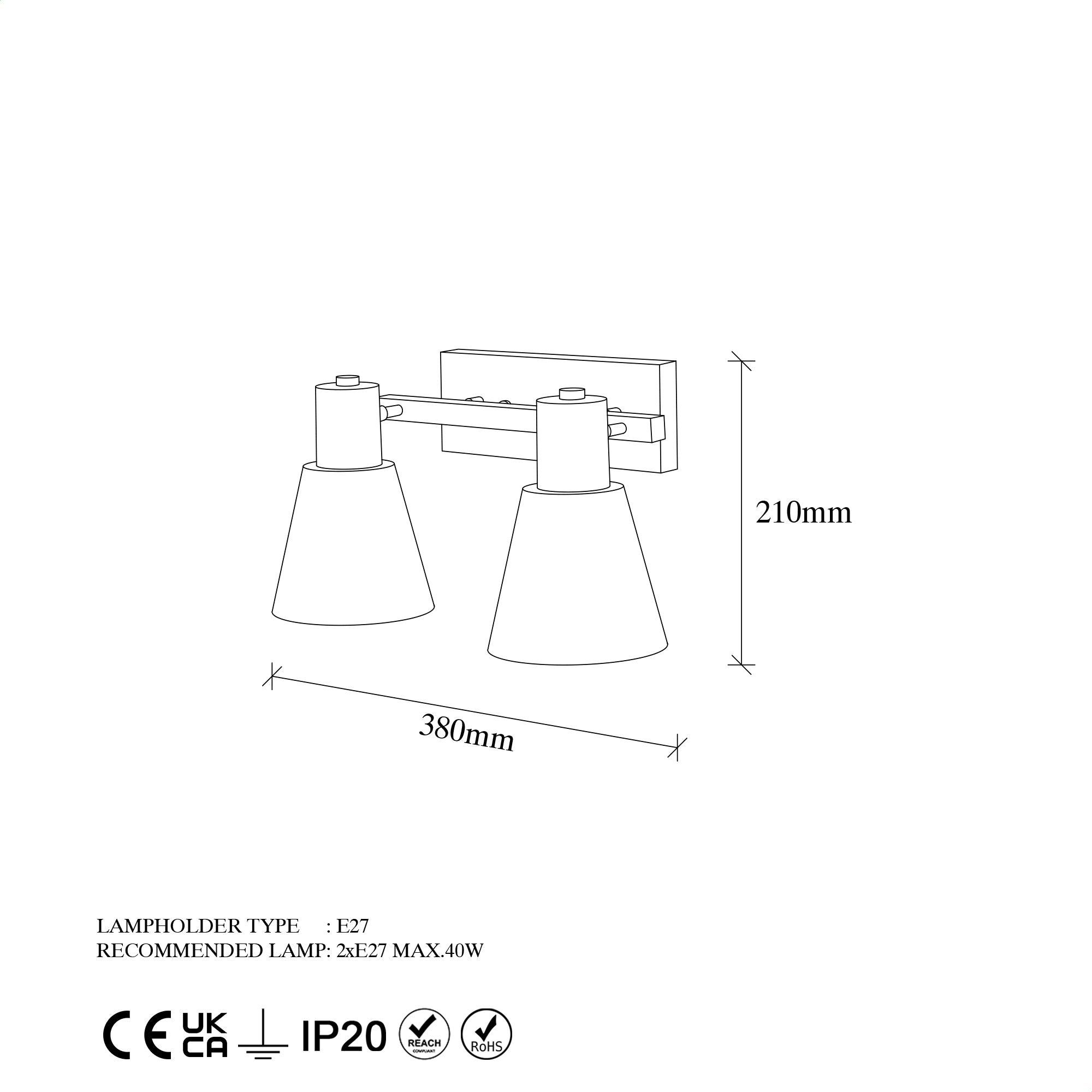 Funnel 13092 Sıvama Aplik | ByLamp