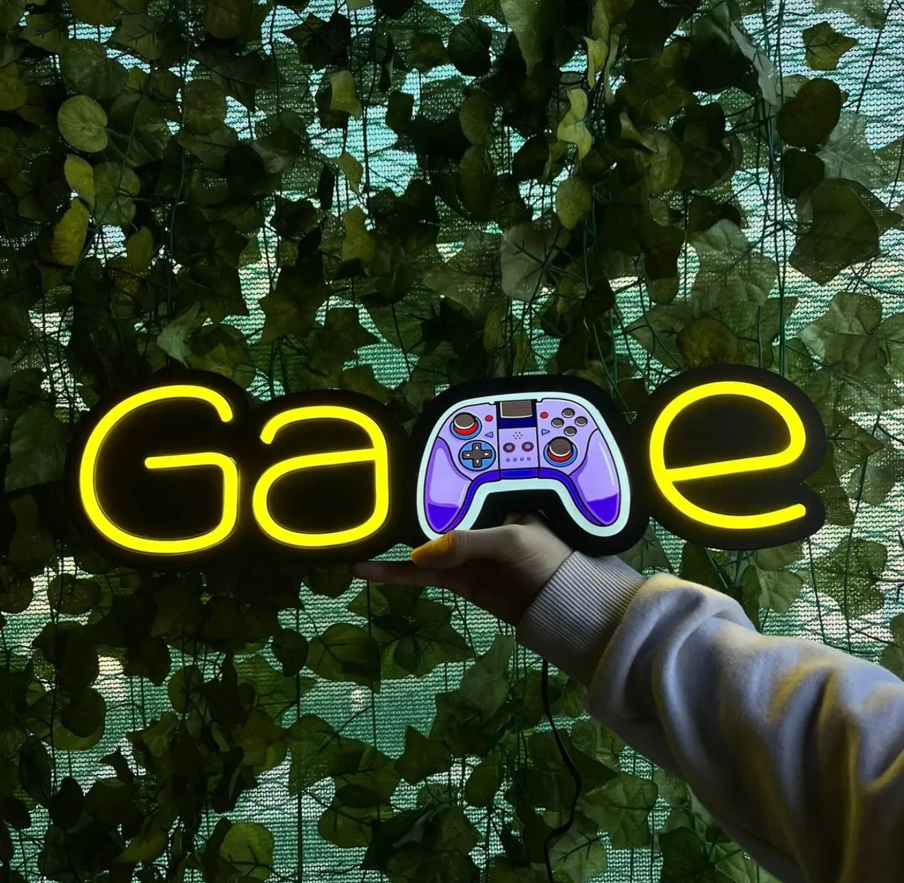 UV Baskılı Game Neon Lamba | ByLamp