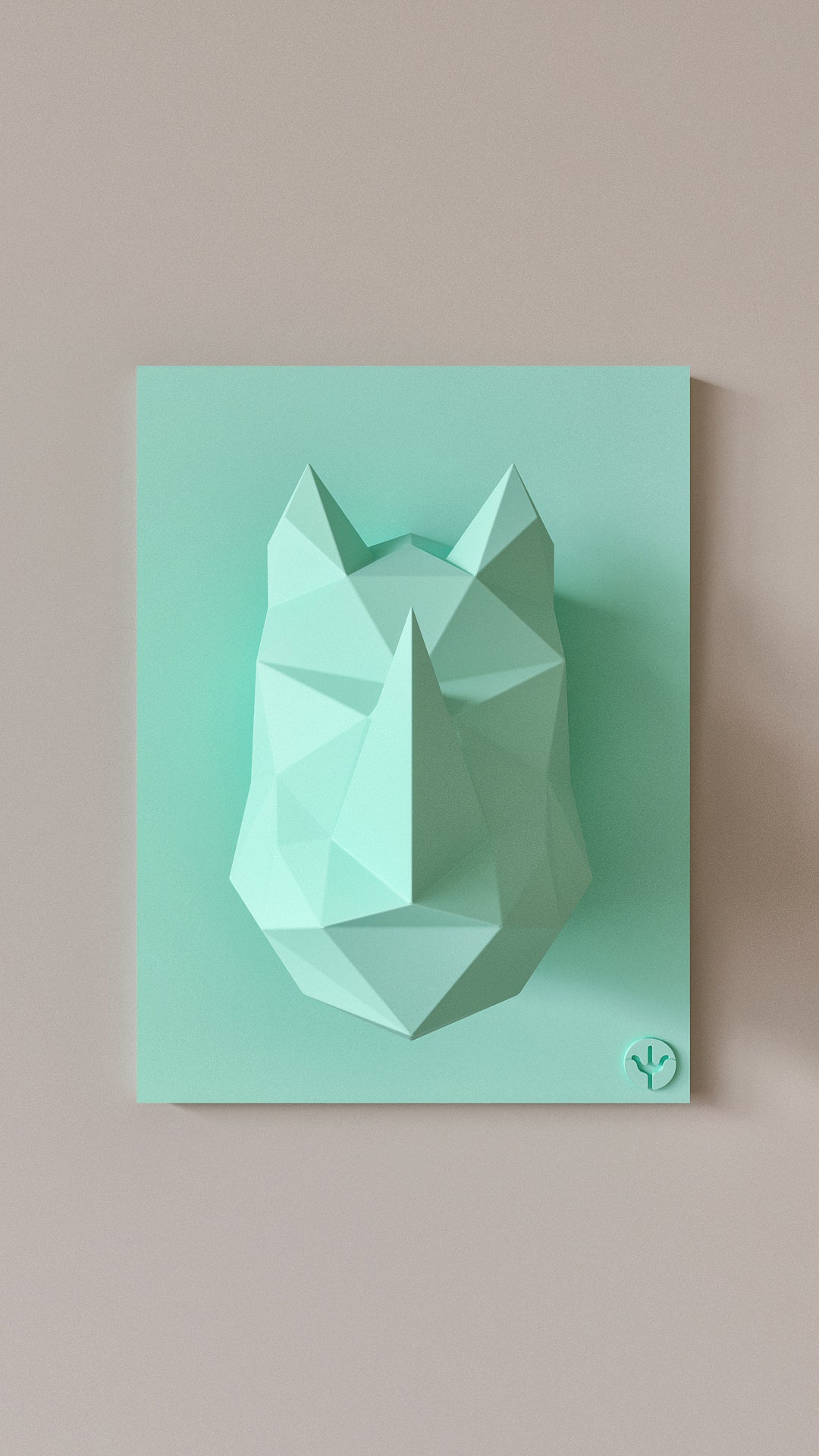 Dekoratif Gergedan Büst Duvar Panosu | ByLamp