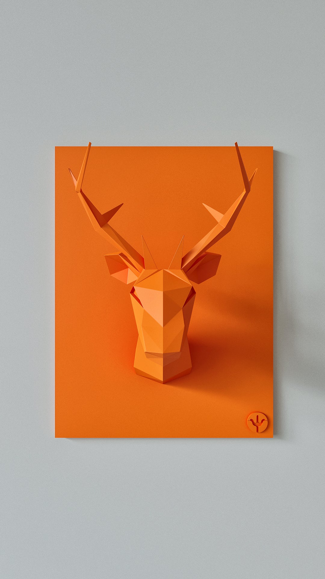 Dekoratif Geyik Büst Duvar Panosu | ByLamp