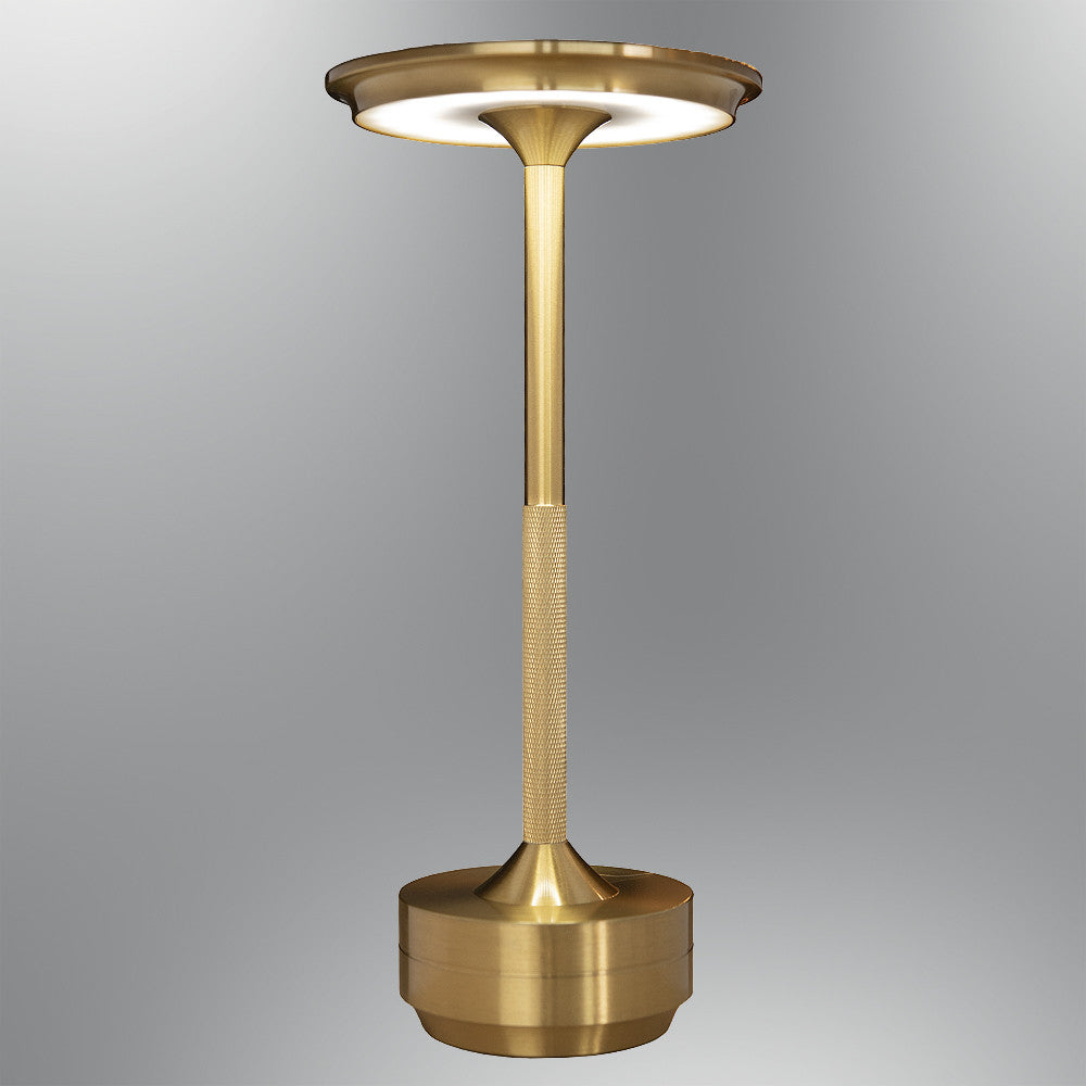 Gold Metal Table Lamp