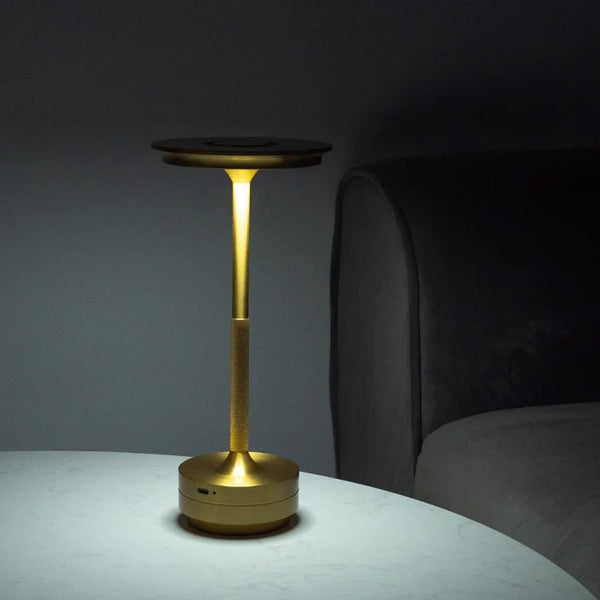 Gold Metal Table Lamp