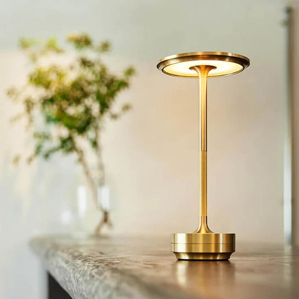 Gold Metal Table Lamp