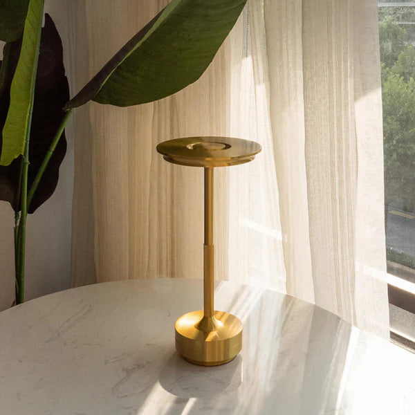 Gold Metal Table Lamp