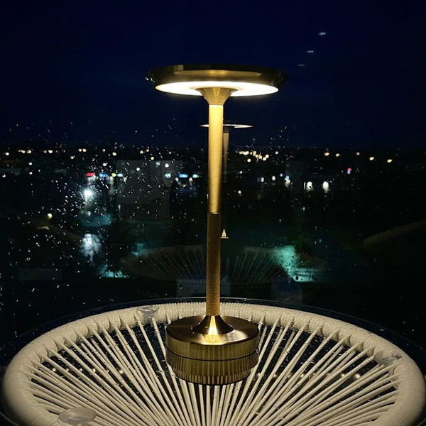 Gold Metal Table Lamp