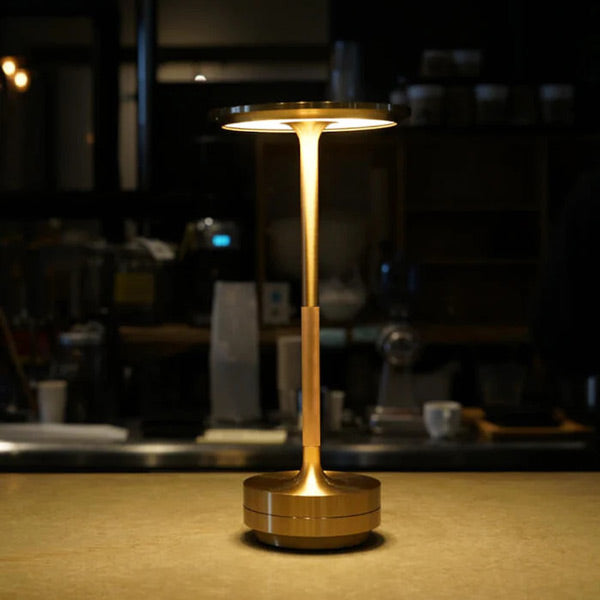 Gold Metal Table Lamp