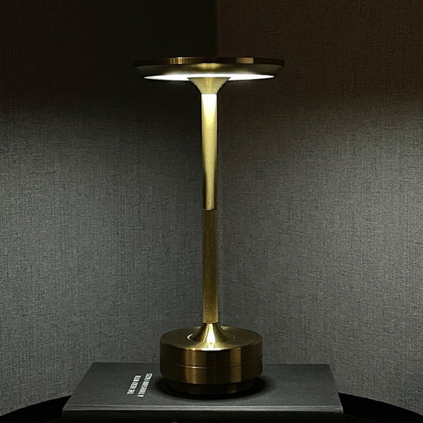 Gold Metal Table Lamp