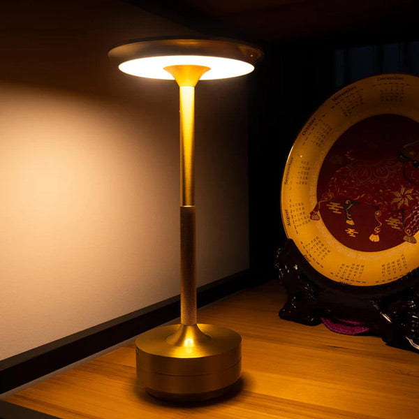 Gold Metal Table Lamp