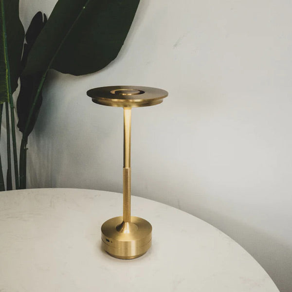 Gold Metal Table Lamp