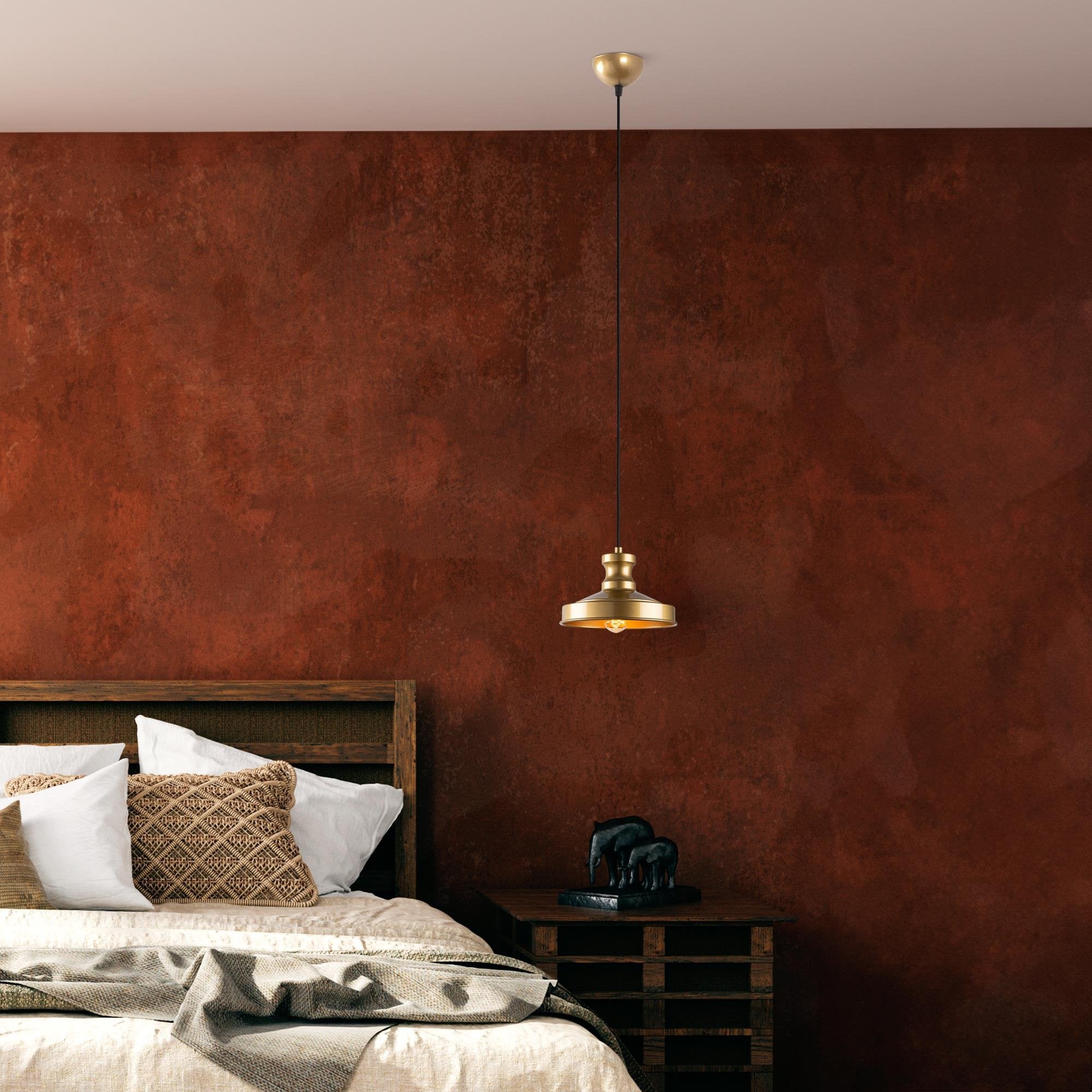 Güllü 182 Gold 1 Sıvama Sarkıt Aydınlatma | ByLamp