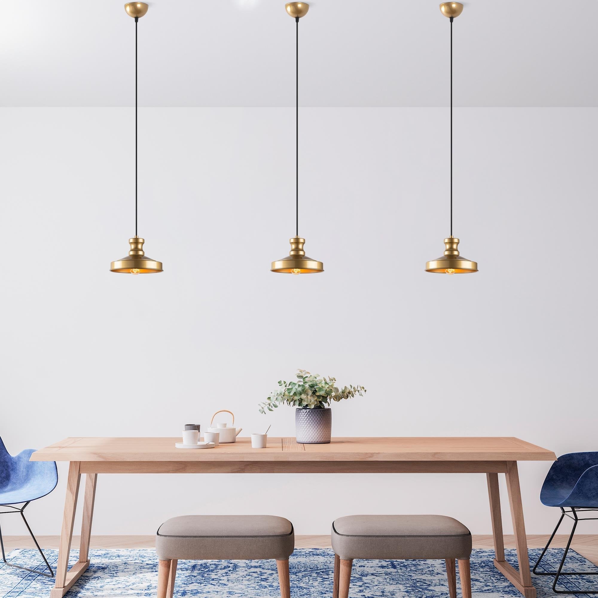 Güllü 182 Gold 1 Sıvama Sarkıt Aydınlatma | ByLamp