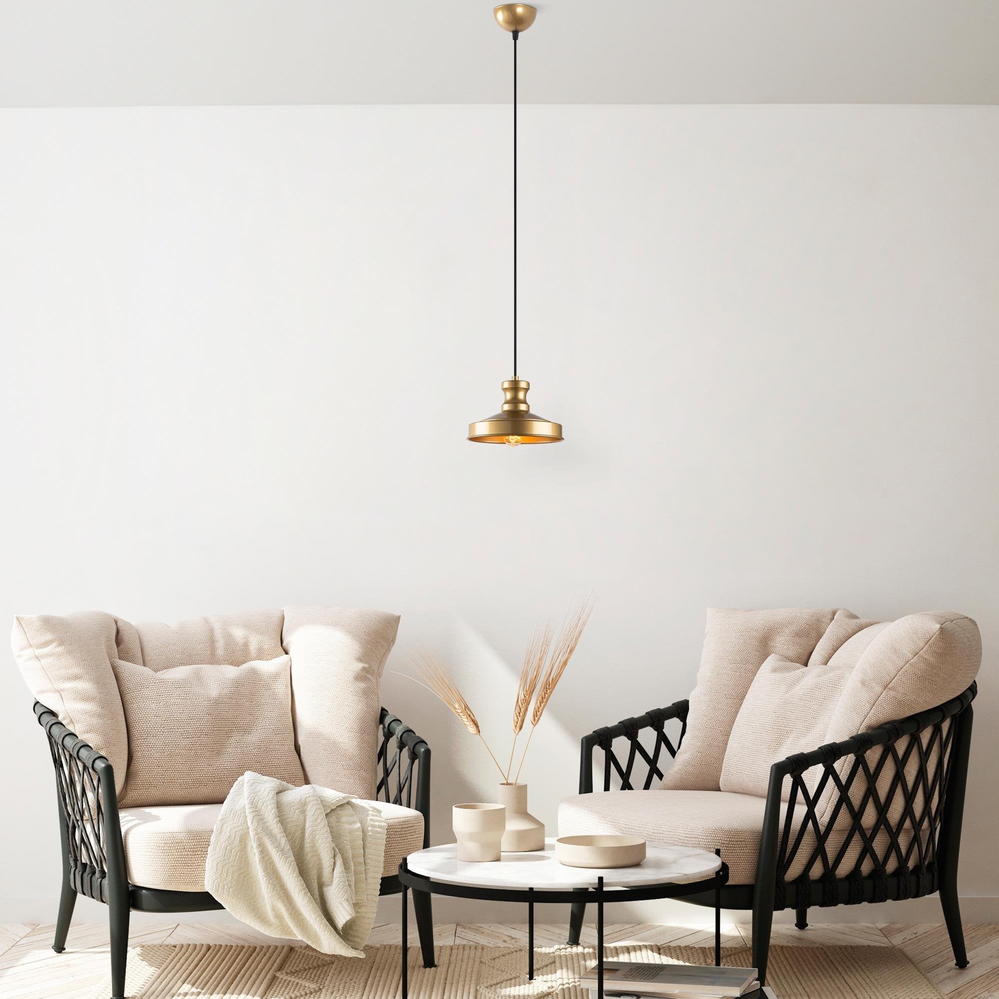 Güllü 182 Gold 1 Sıvama Sarkıt Aydınlatma | ByLamp