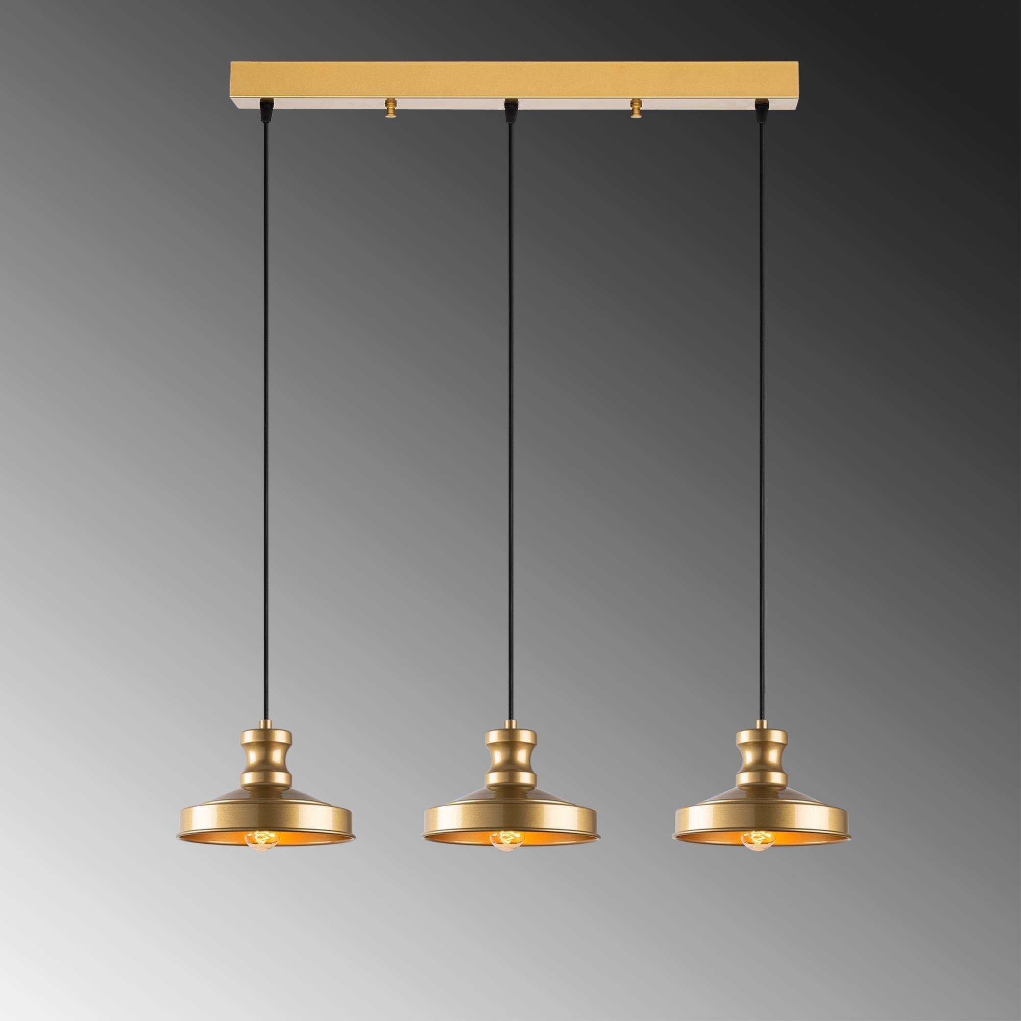 Güllü 182 Gold 2 Sıvama Sarkıt Aydınlatma | ByLamp