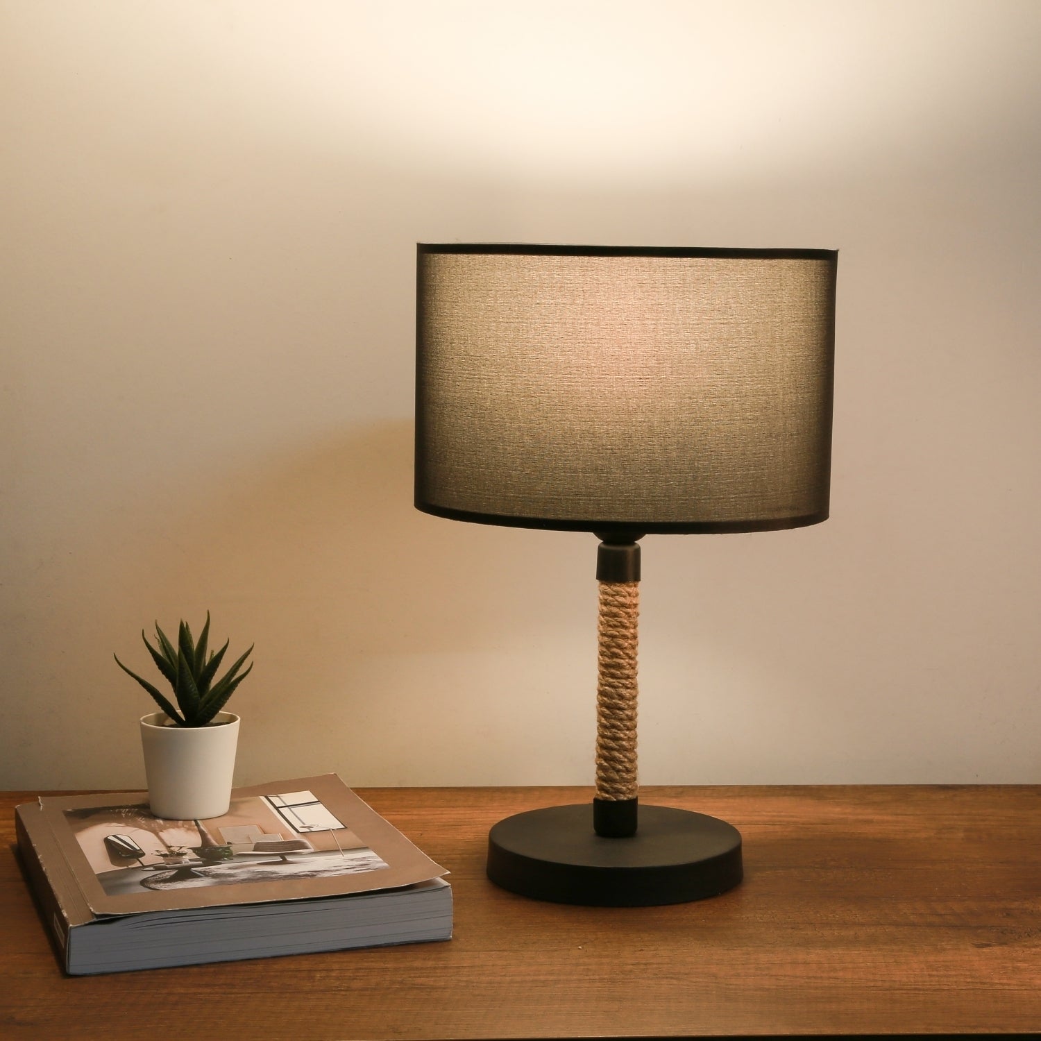 Rope Decorative Lampshade Table Lamp | ByLamp