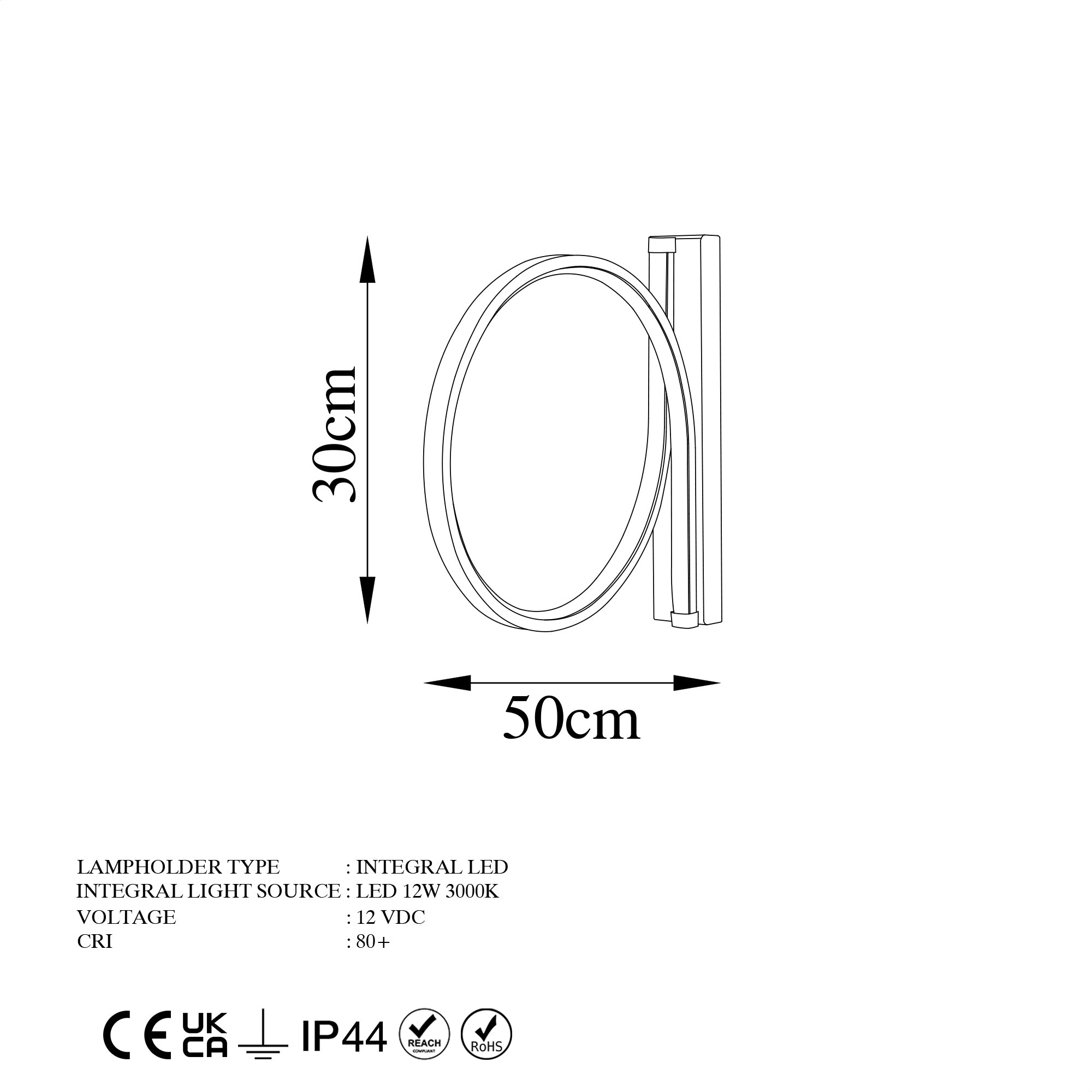 Halka 13305 Led Aplik | ByLamp