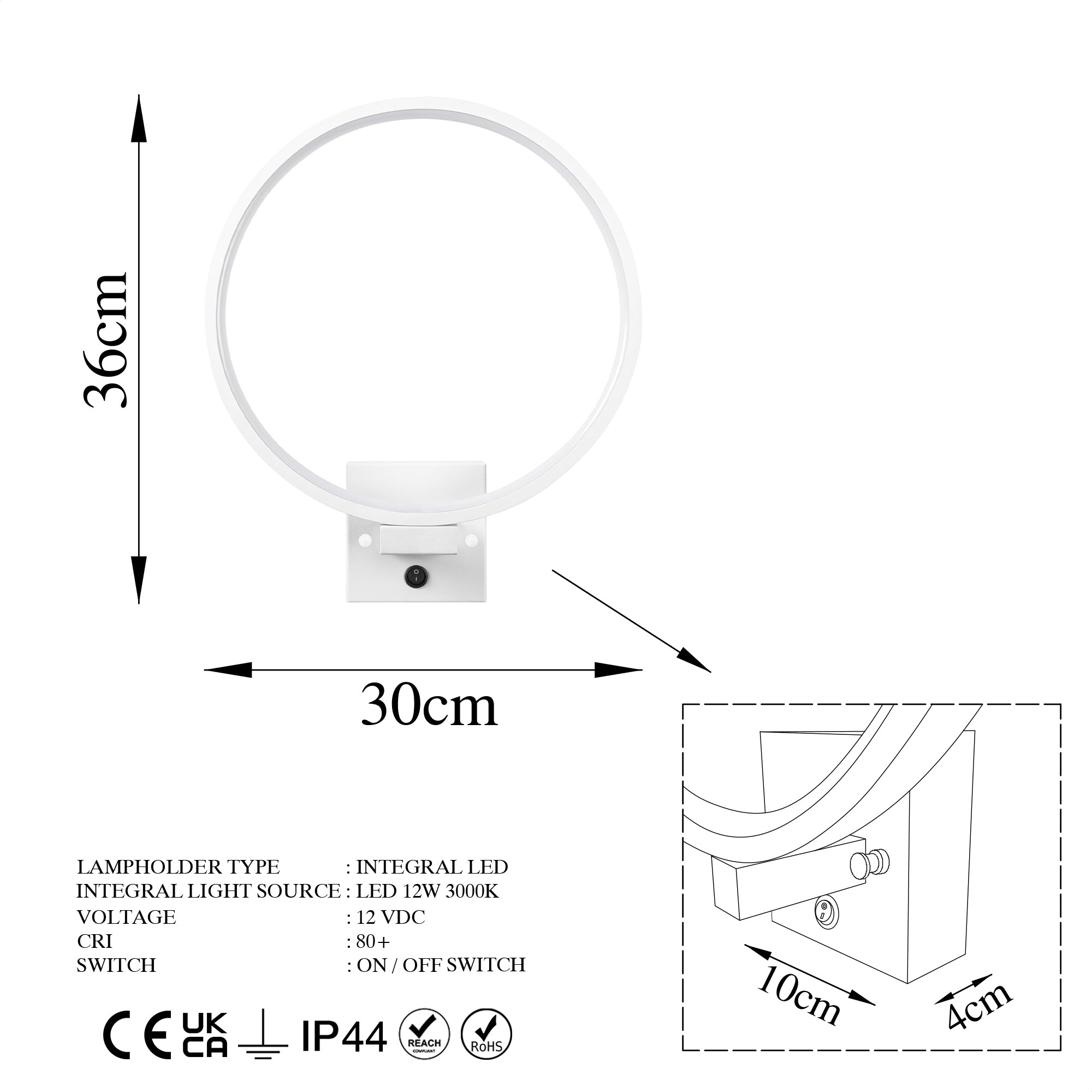 Halka 13310 Led Aplik | ByLamp