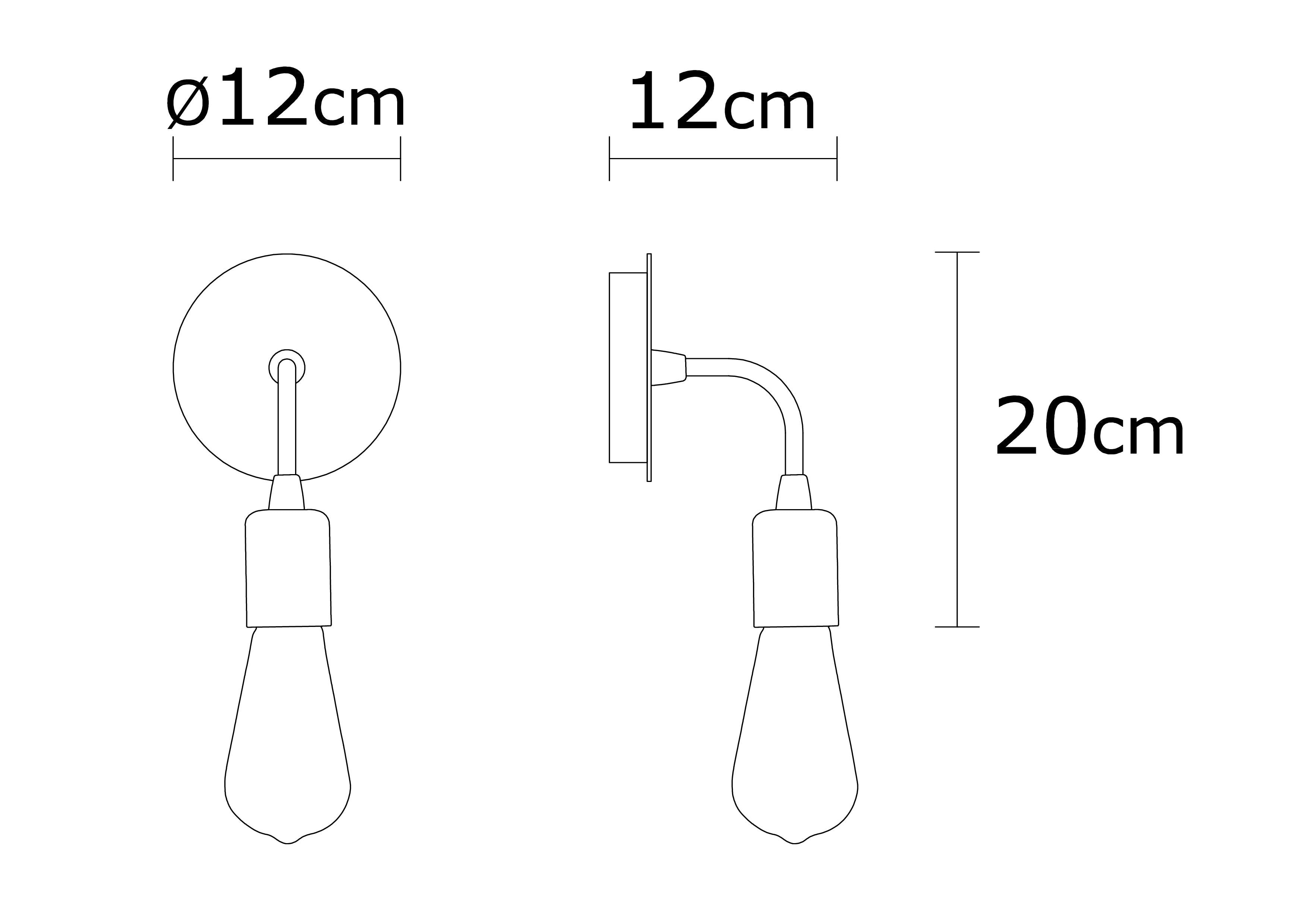 Harput N 1322 Rustik Aplik | ByLamp