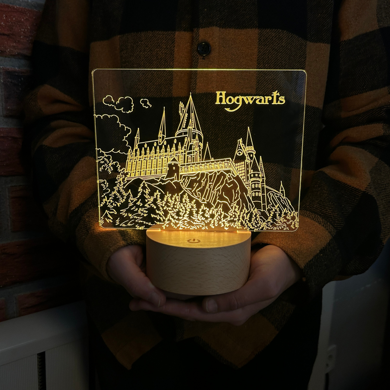 Harry Potter Hogwarts Figürlü Dekoratif Hediye Led Masa Lambası | BYLAMP