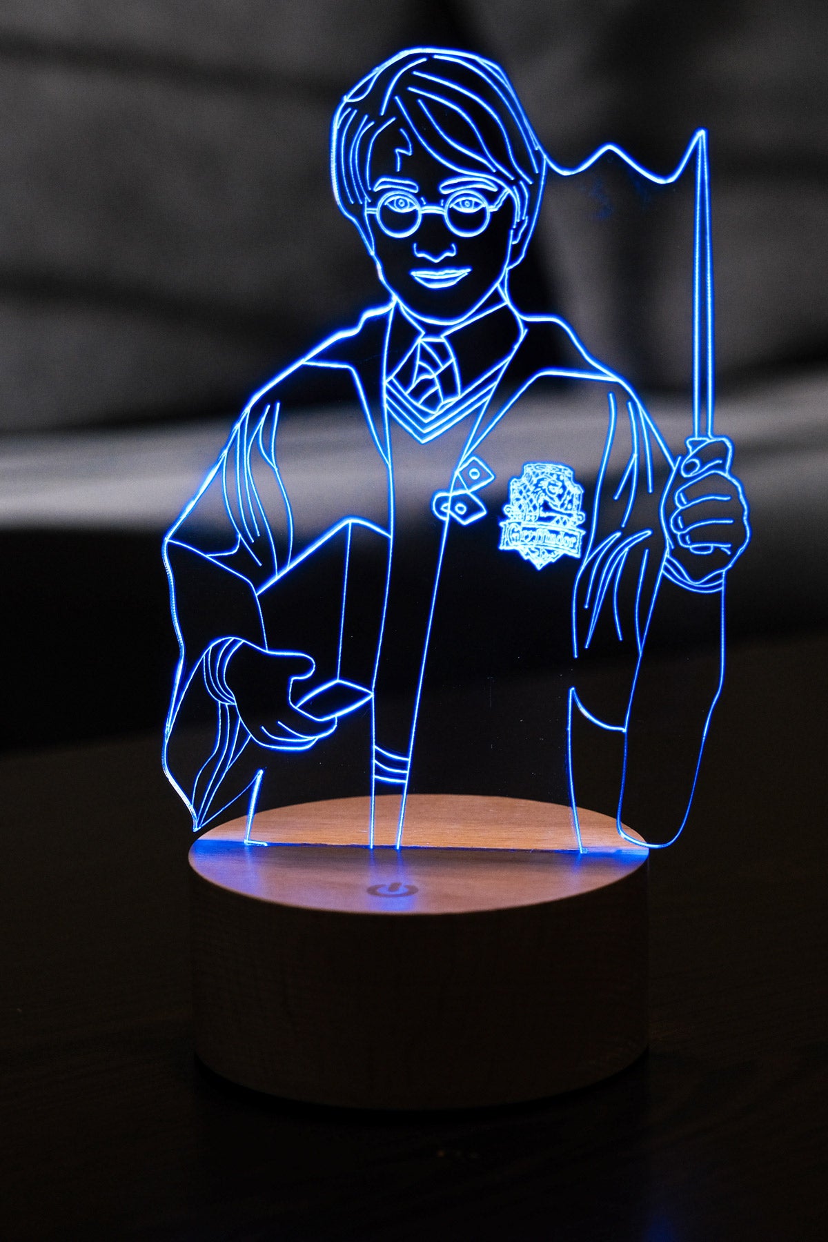 Harry Potter Hogwarts Hediyesi 3 Boyutlu Led Lamba - BYLAMP