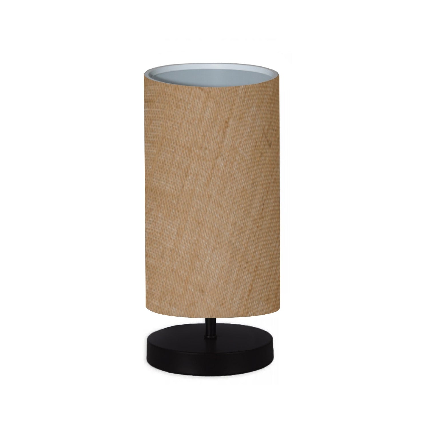 Wicker Fabric Design Wooden Leg Lampshade | ByLamp