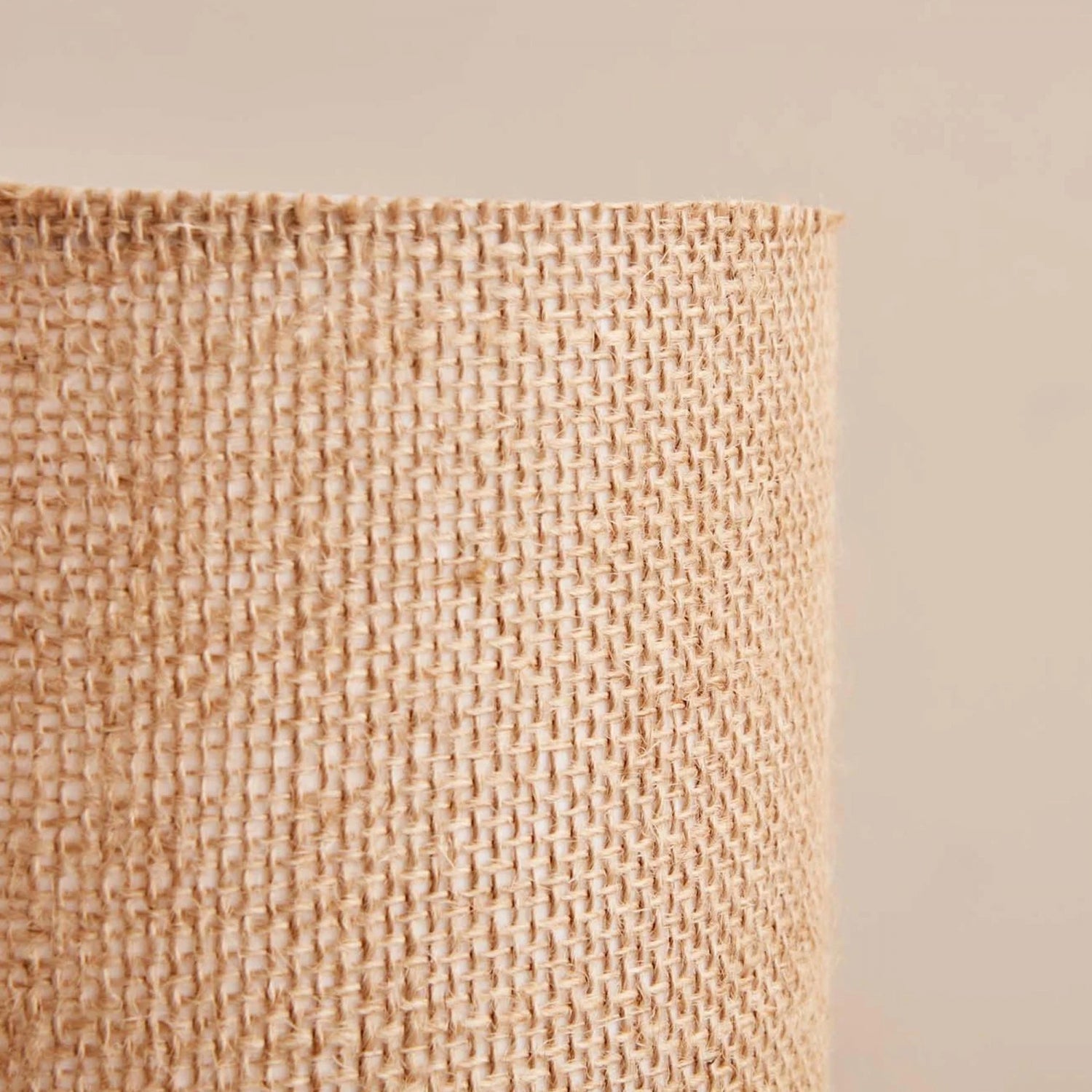 Wicker Fabric Design Wooden Leg Lampshade | ByLamp