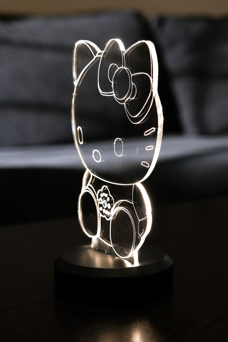 Lámpara de mesa Hello 3D Hello Kitty