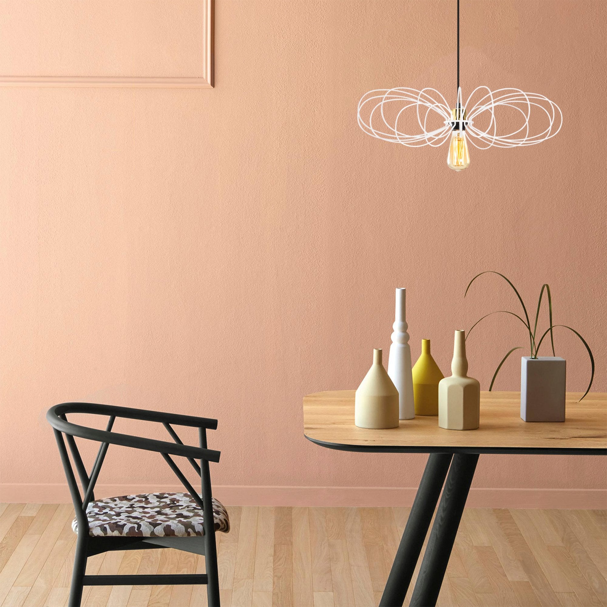 Hemdem 707 1 White Tel Sarkıt Aydınlatma | ByLamp