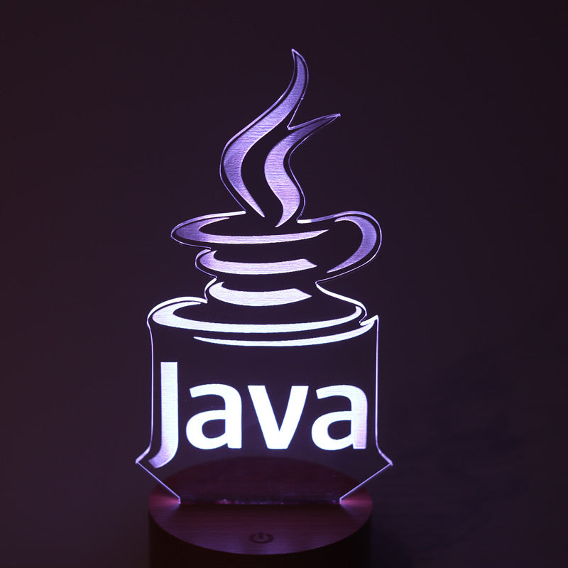 Decorative 3D Led Table Lamp Special for JAVA Developers | BYLAMP