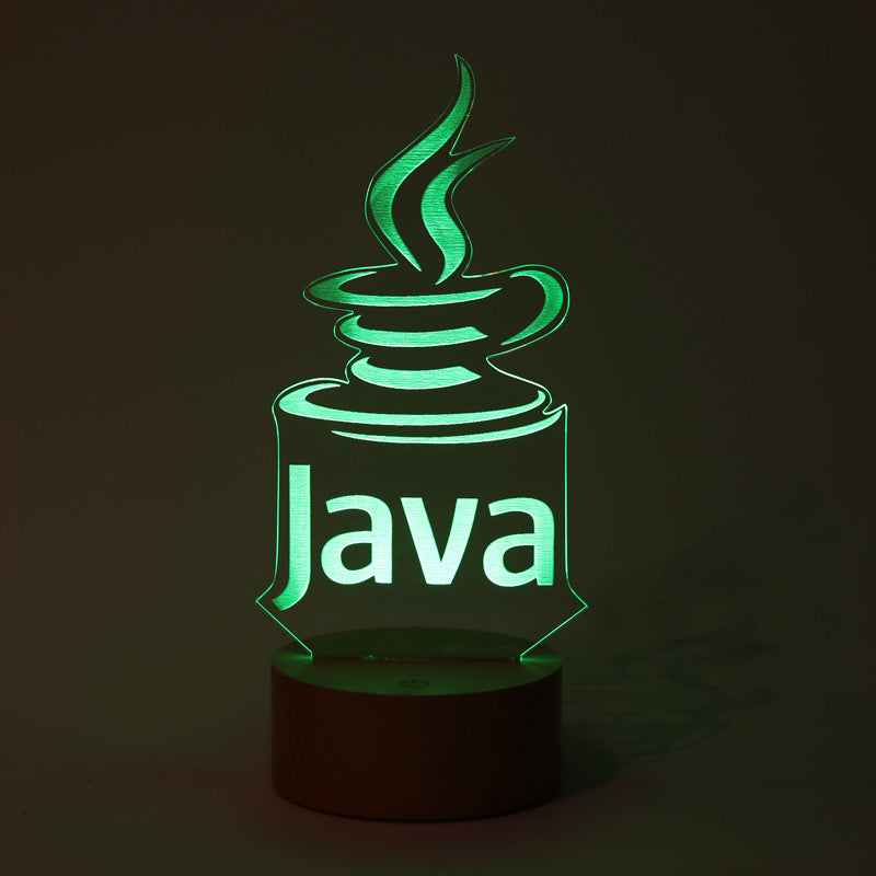 Decorative 3D Led Table Lamp Special for JAVA Developers | BYLAMP