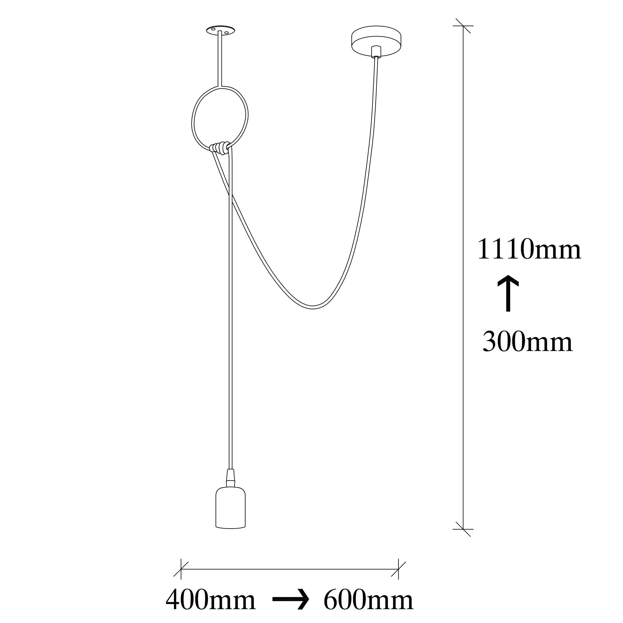 Kablo 6831 Rustik Sarkıt Aydınlatma | ByLamp