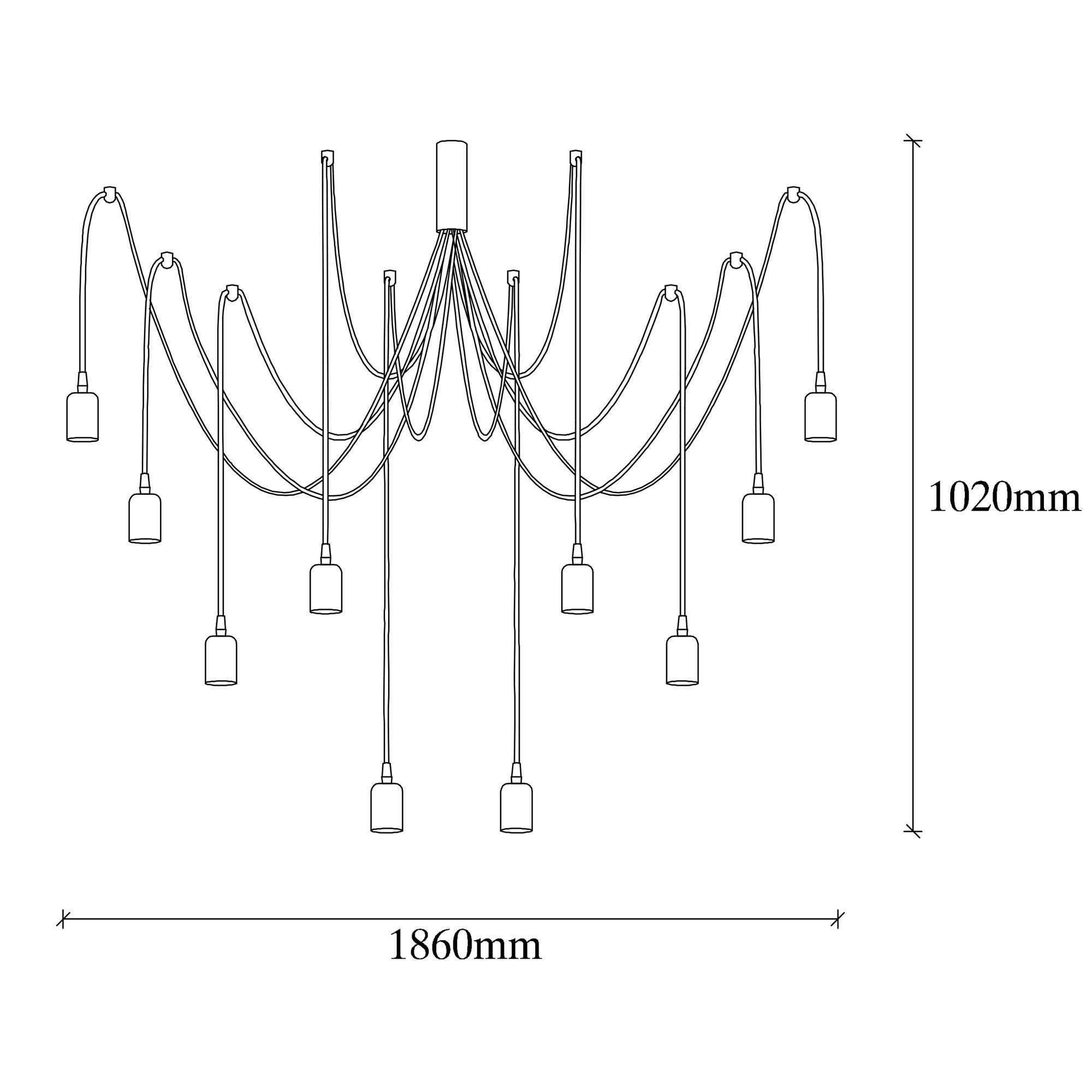Kablo MR 930 Rustik Sarkıt Aydınlatma | ByLamp