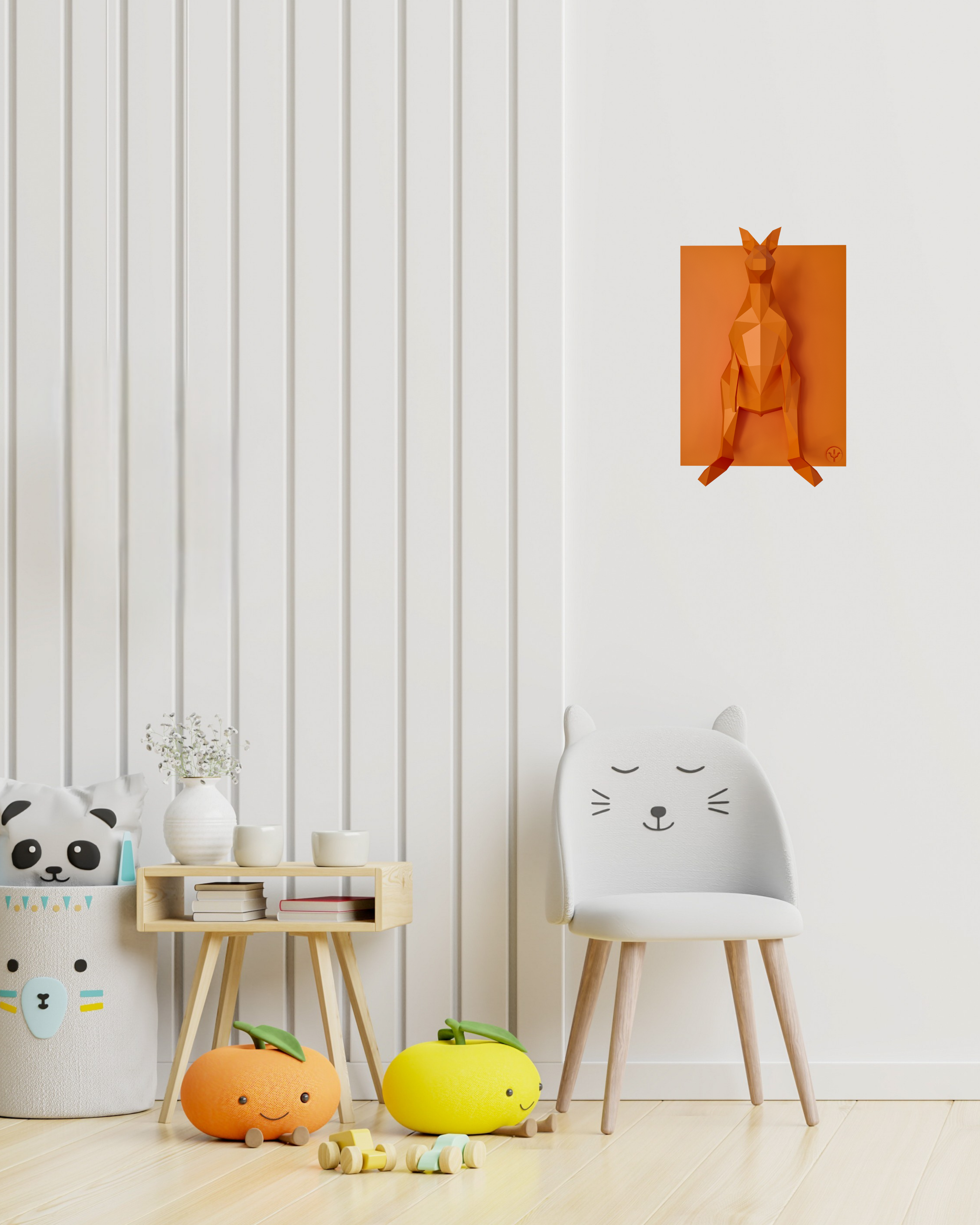 Dekoratif Kanguru Duvar Panosu | ByLamp