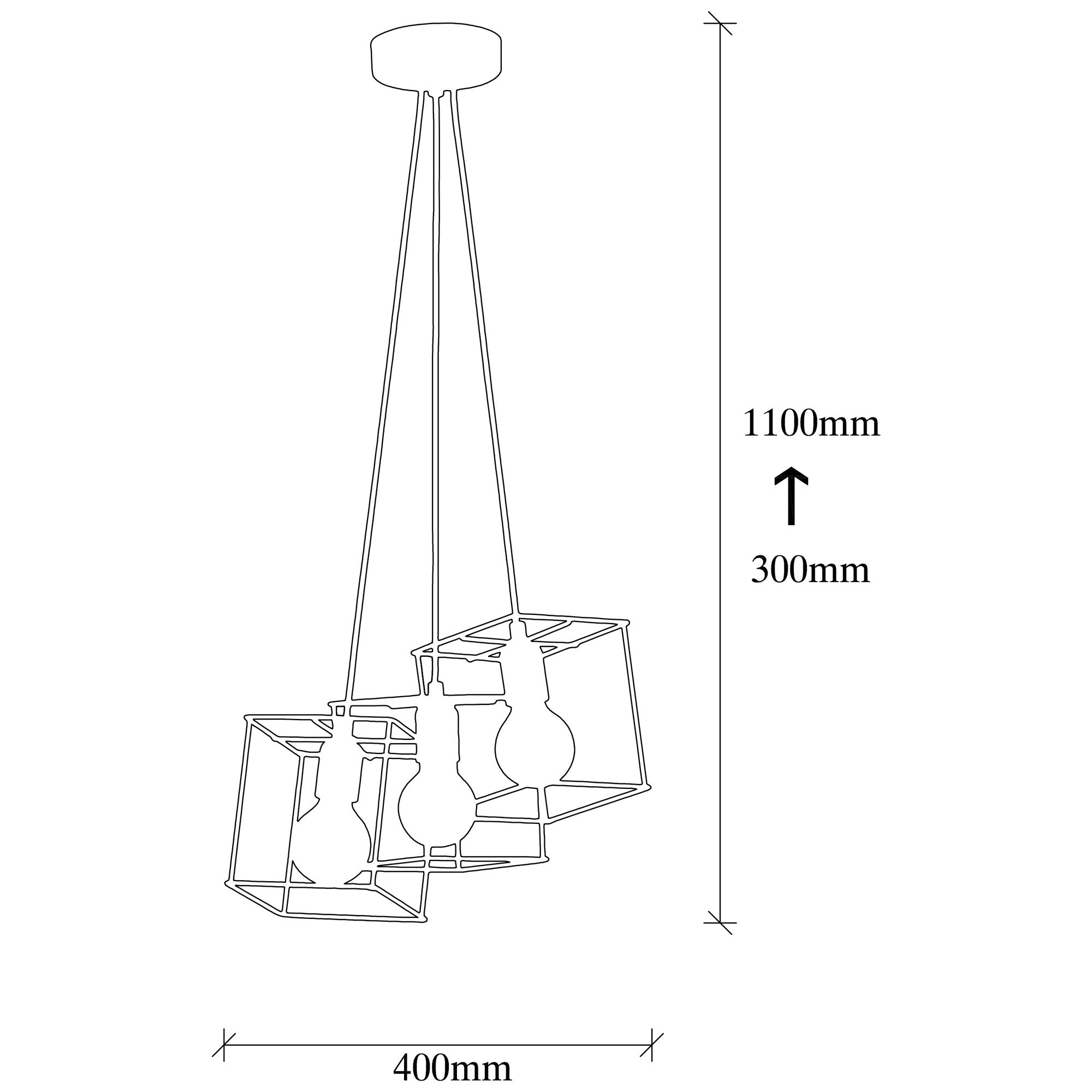 Kare Tel MR 651 Tel Sarkıt Aydınlatma | ByLamp