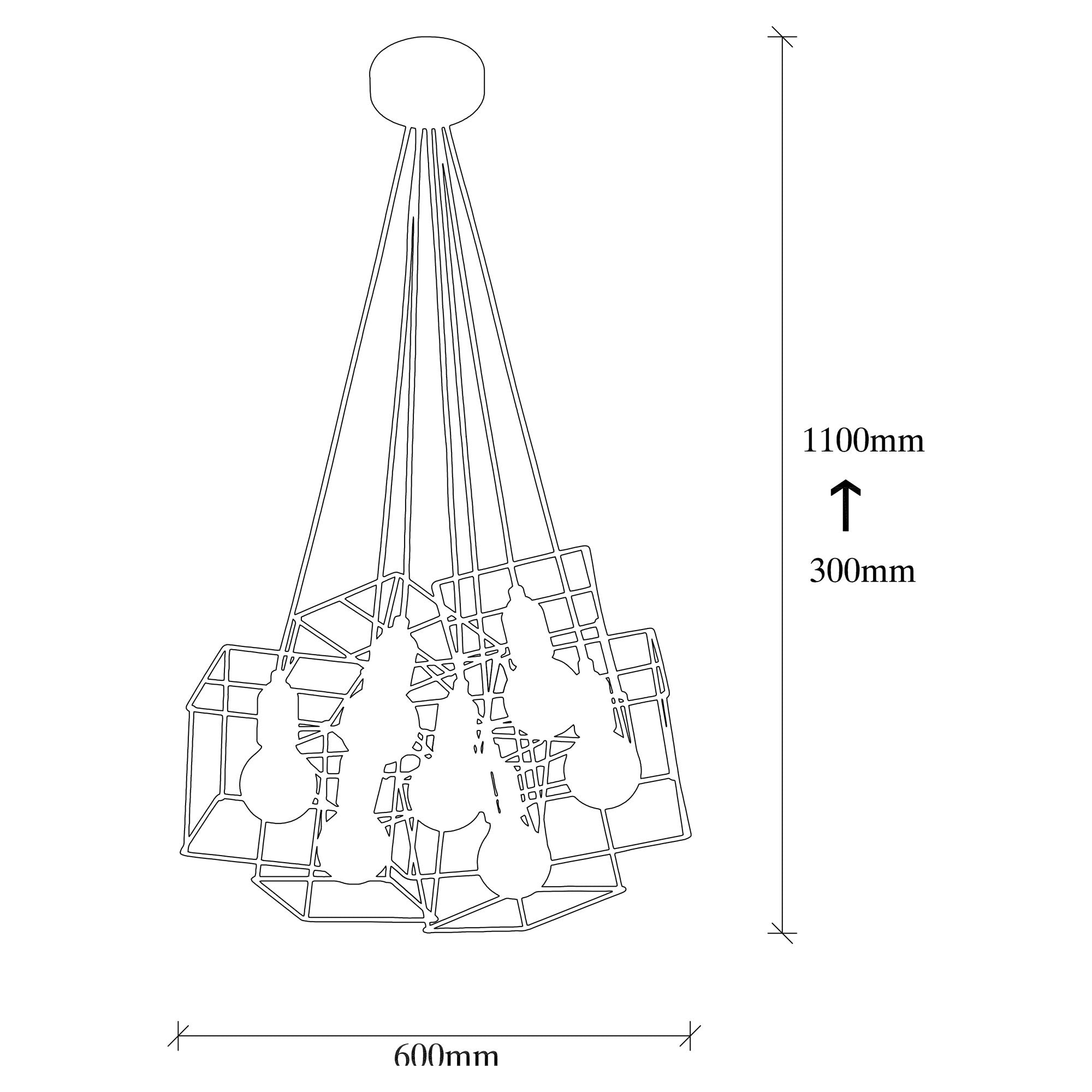 Kare Tel MR 652 Tel Sarkıt Aydınlatma | ByLamp