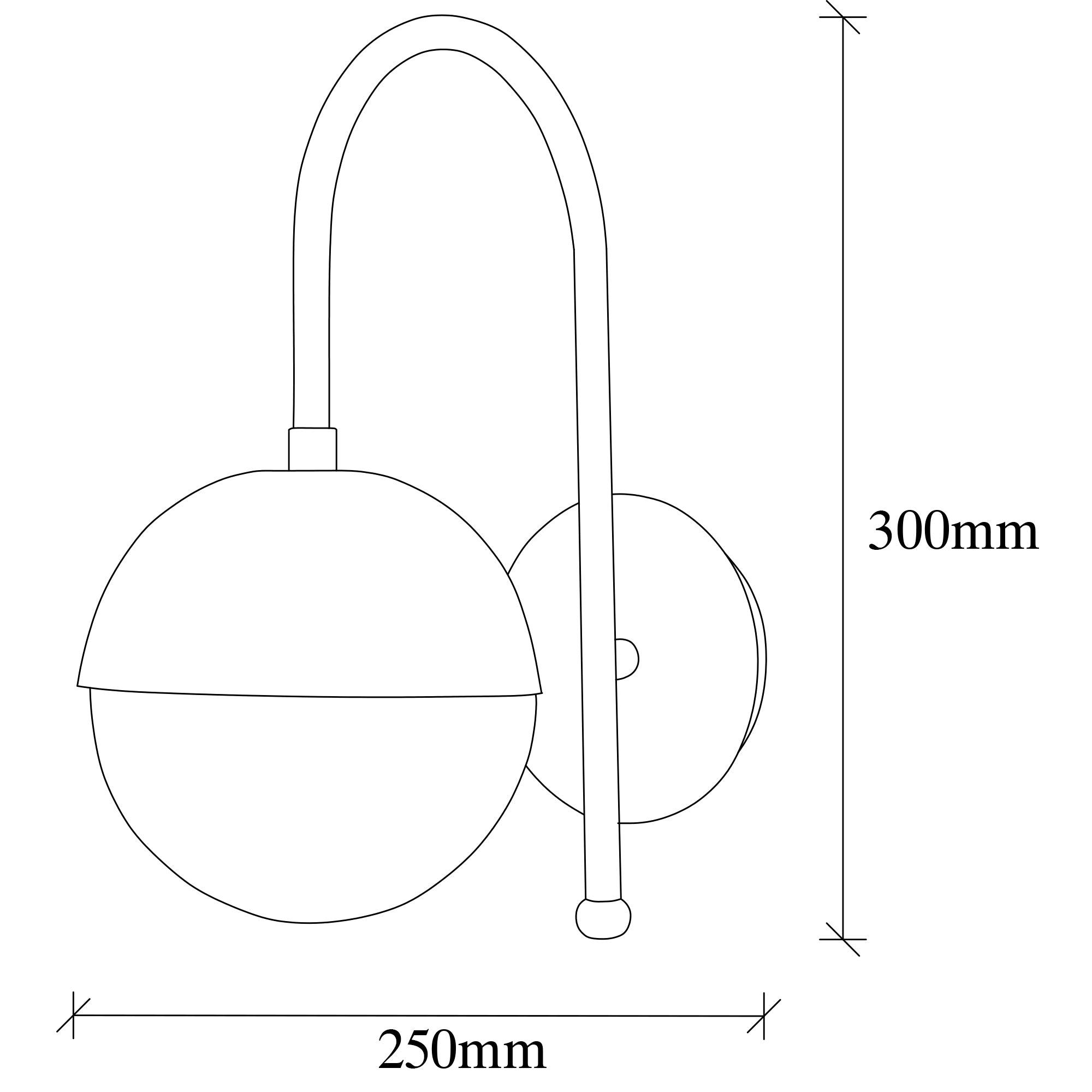 Karsor Nuw 3300 Cam Aplik | ByLamp