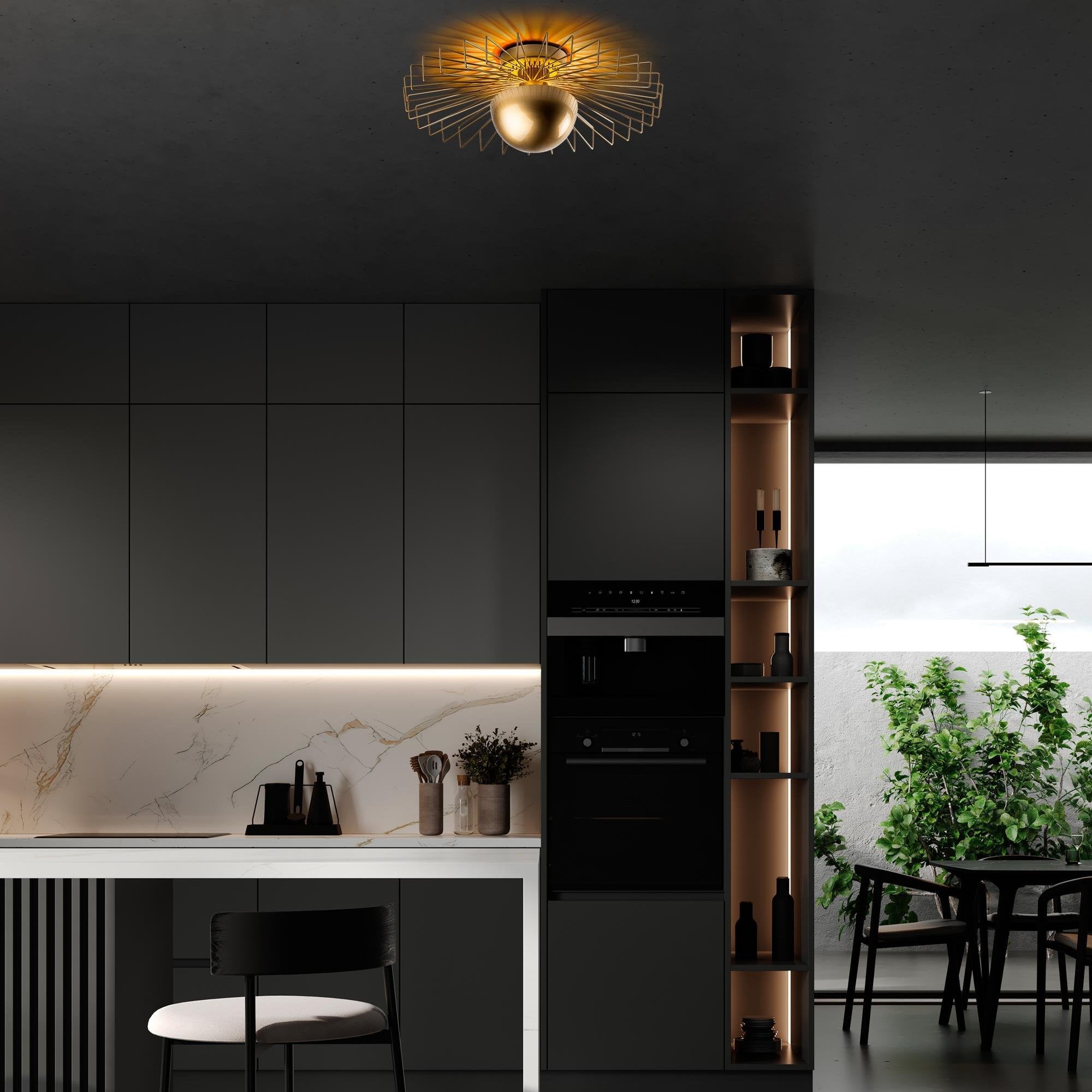 Kaya 15226 L Tel Plafonyer Aydınlatma | ByLamp