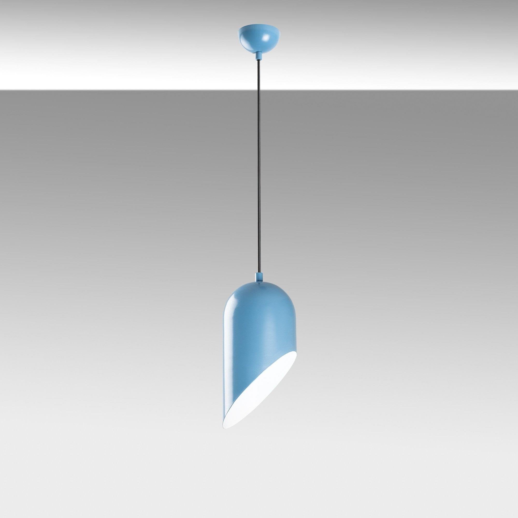 Kesik 6161 Açık Mavi Sıvama Sarkıt Aydınlatma | ByLamp