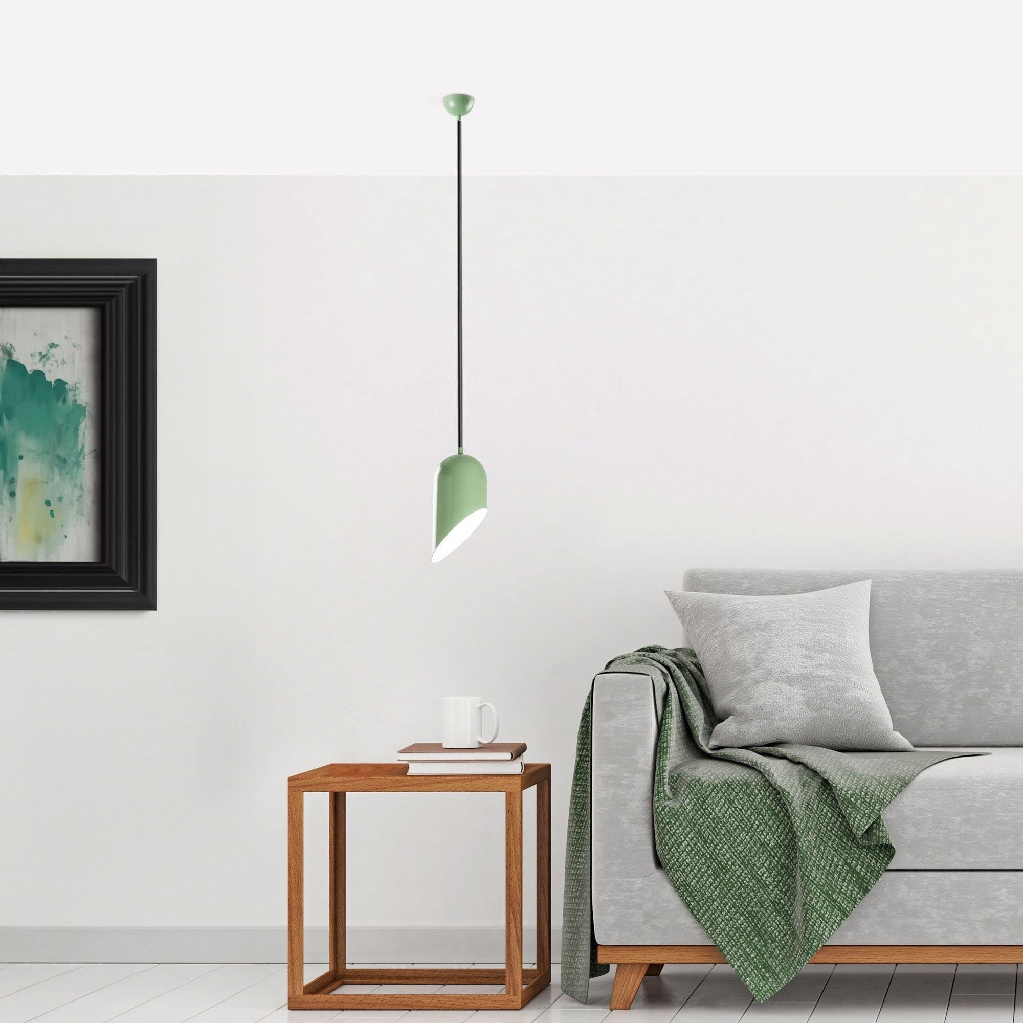 Kesik 6161 Mint Yeşili Sıvama Sarkıt Aydınlatma | ByLamp