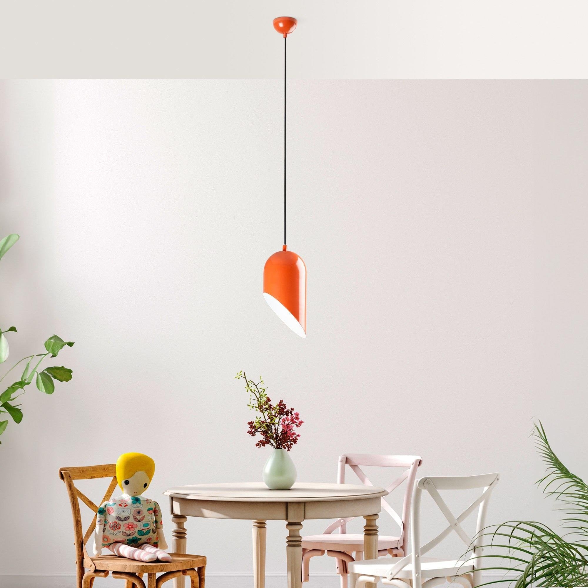 Kesik 6161 Turuncu Sıvama Sarkıt Aydınlatma | ByLamp