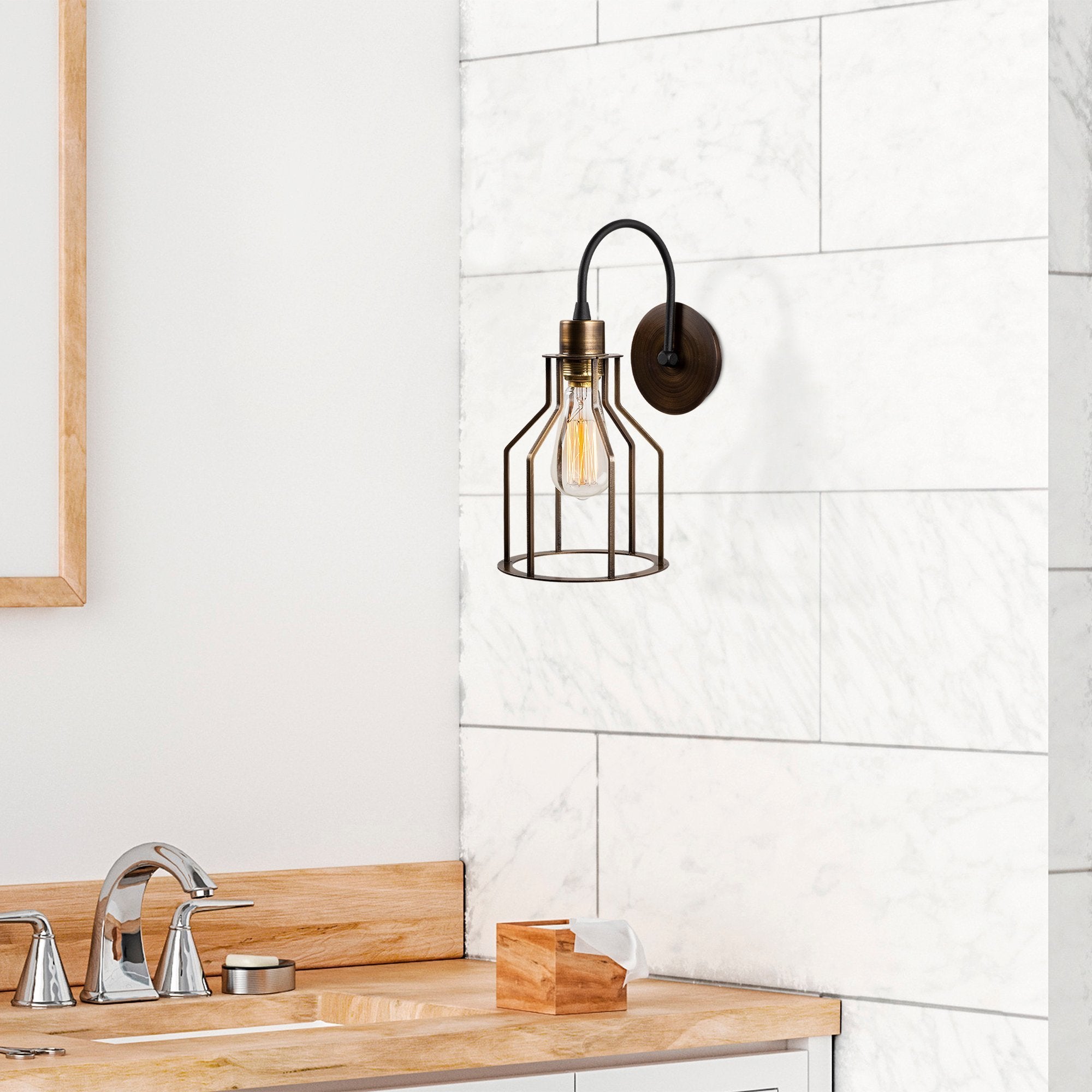 Kofi MR 813 Tel Aplik Duvar Aydınlatma | ByLamp