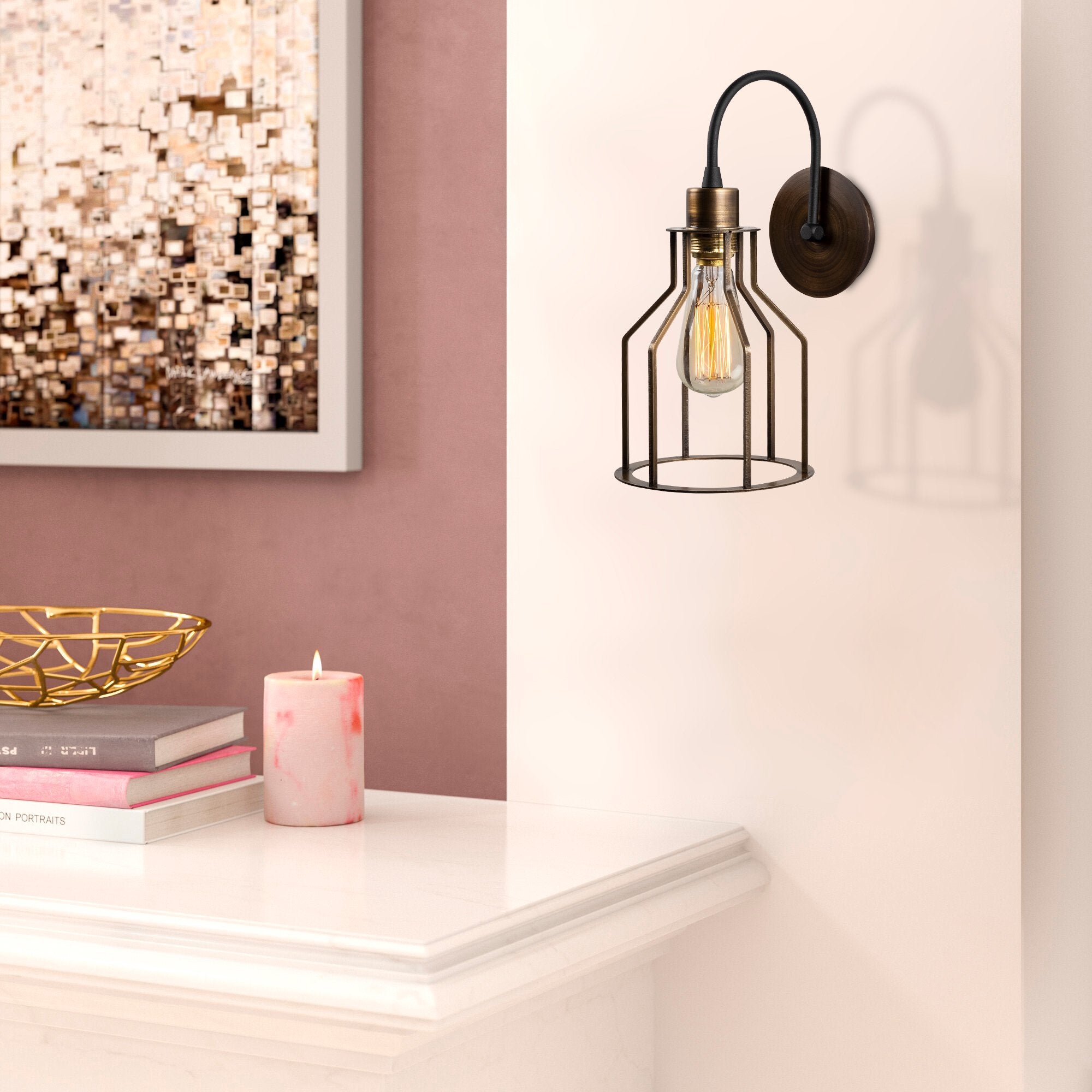 Kofi MR 813 Tel Aplik Duvar Aydınlatma | ByLamp