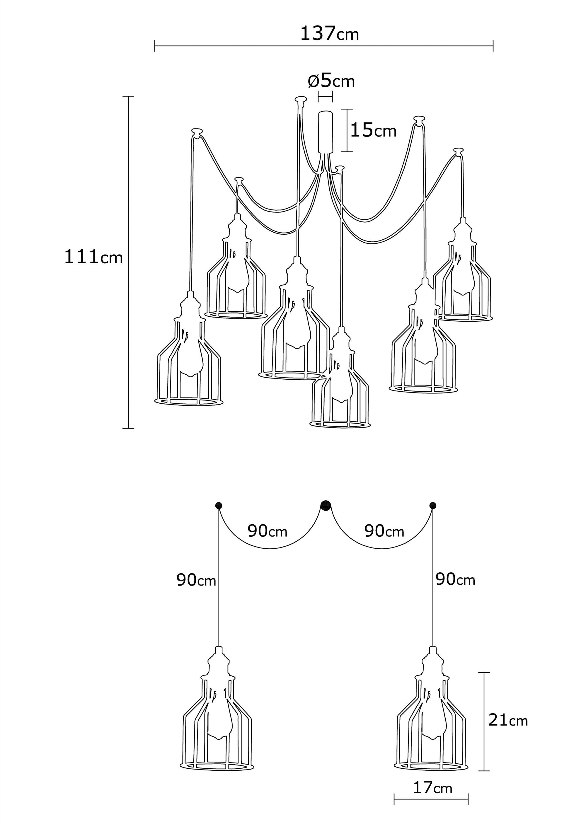Kofi N 1091 Tel Sarkıt Aydınlatma | ByLamp