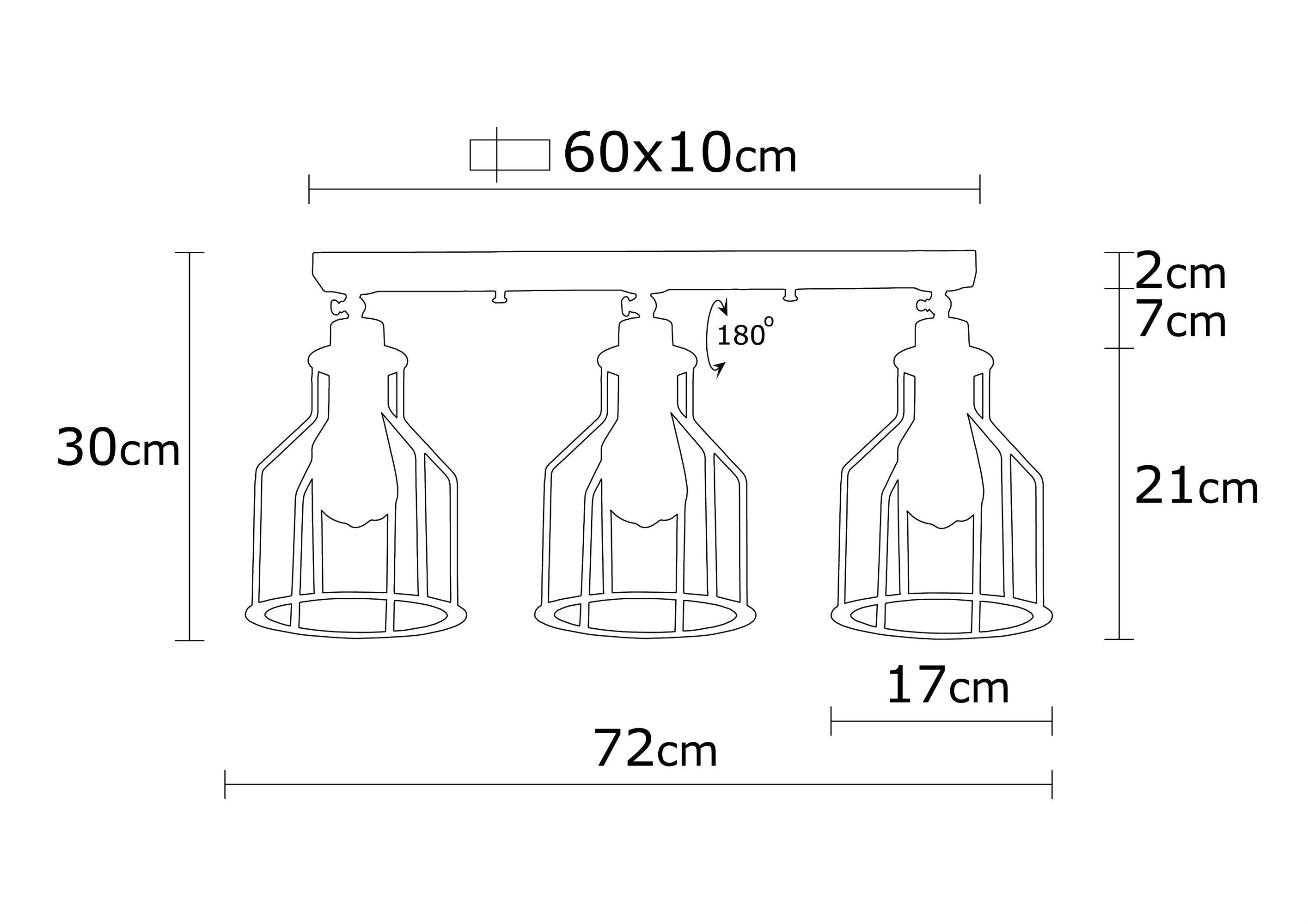 Kofi N 1097 Tel Plafonyer Aydınlatma | ByLamp