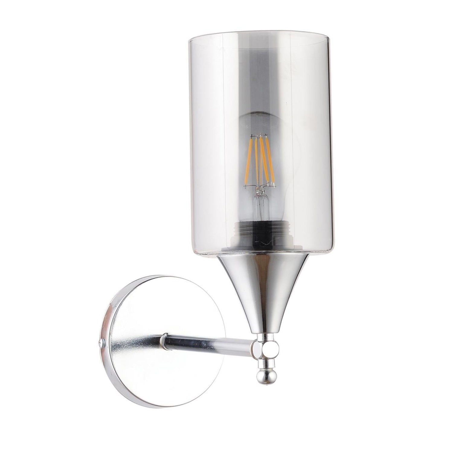 Crystal Glass Wall Lamp Cylinder | ByLamp